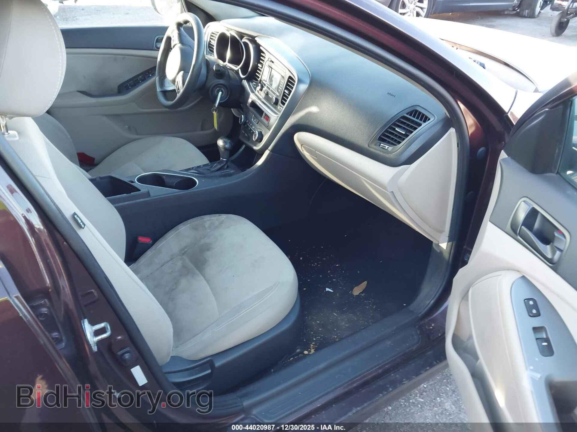 2014 KIA OPTIMA - VIN: 5XXGM4A74EG294319 - Фото 5