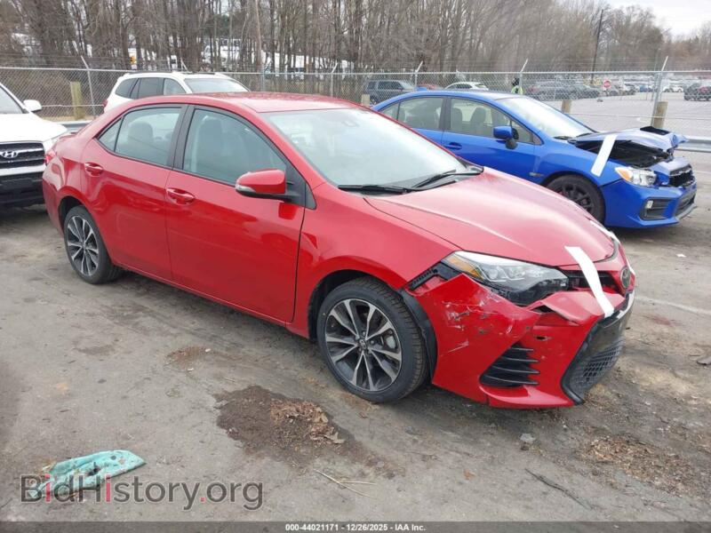 2017 Toyota COROLLA SE (VIN 5YFBURHE2HP716997) — фото 1 из 17, IAAI, повреждение: передняя часть