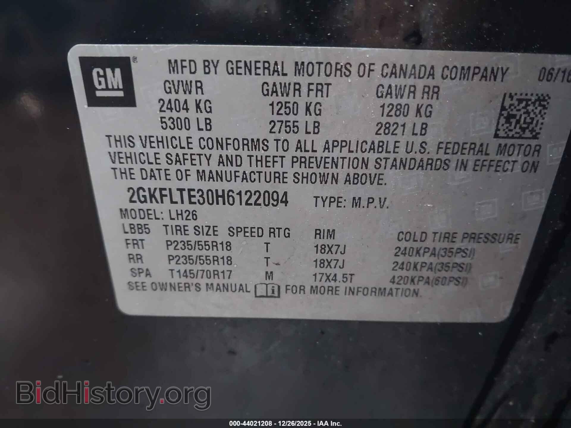 2017 GMC TERRAIN - VIN: 2GKFLTE30H6122094 - Photo 9