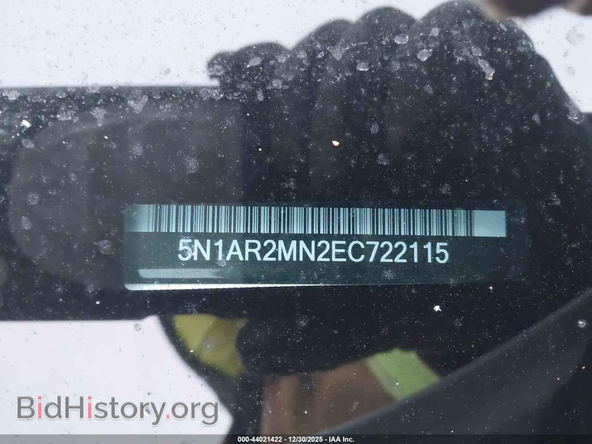 2014 NISSAN PATHFINDER - VIN: 5N1AR2MN2EC722115 - Фото 9