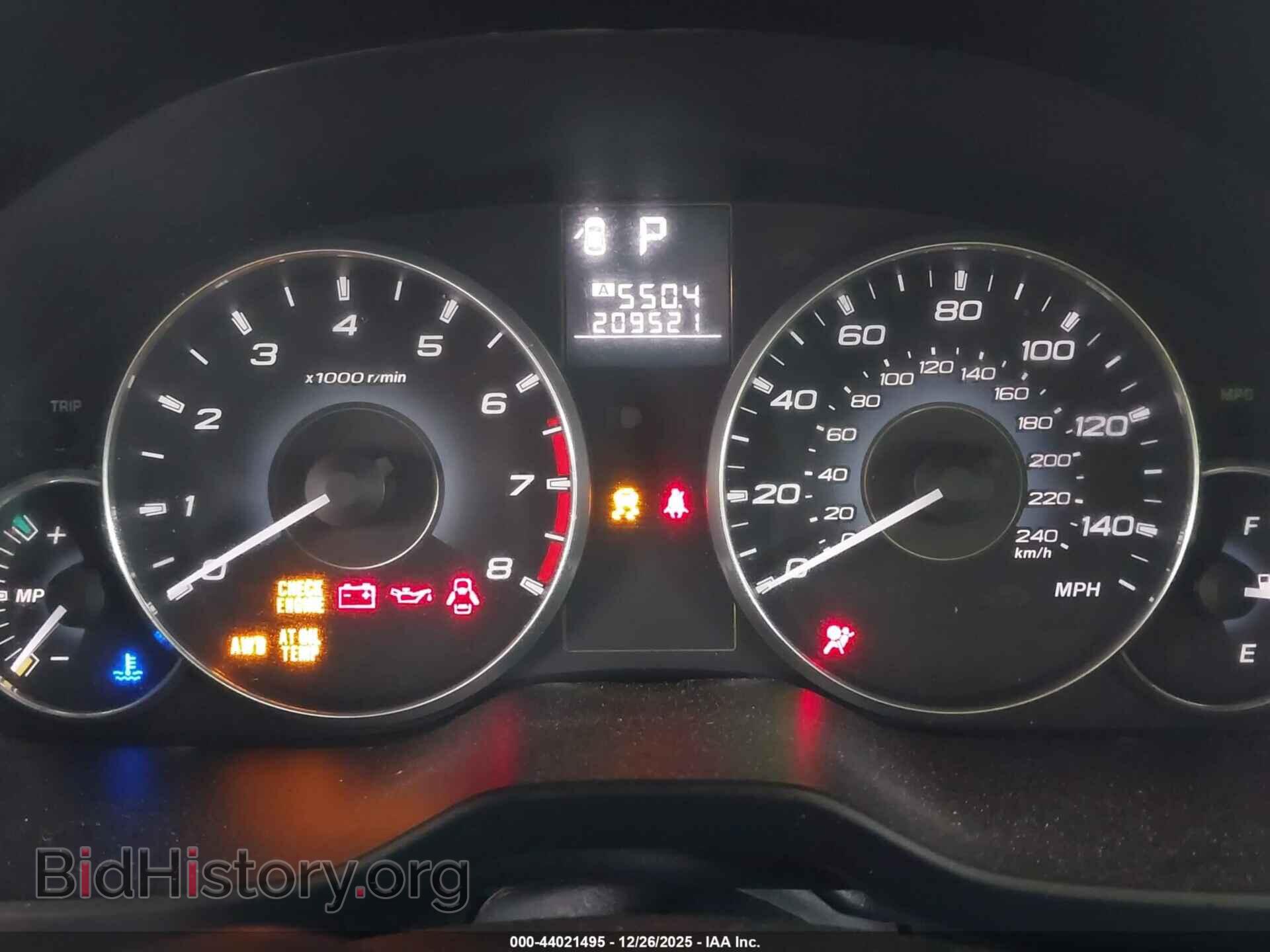 2011 SUBARU OUTBACK - VIN: 4S4BRBCC8B3418111 - Фото 7