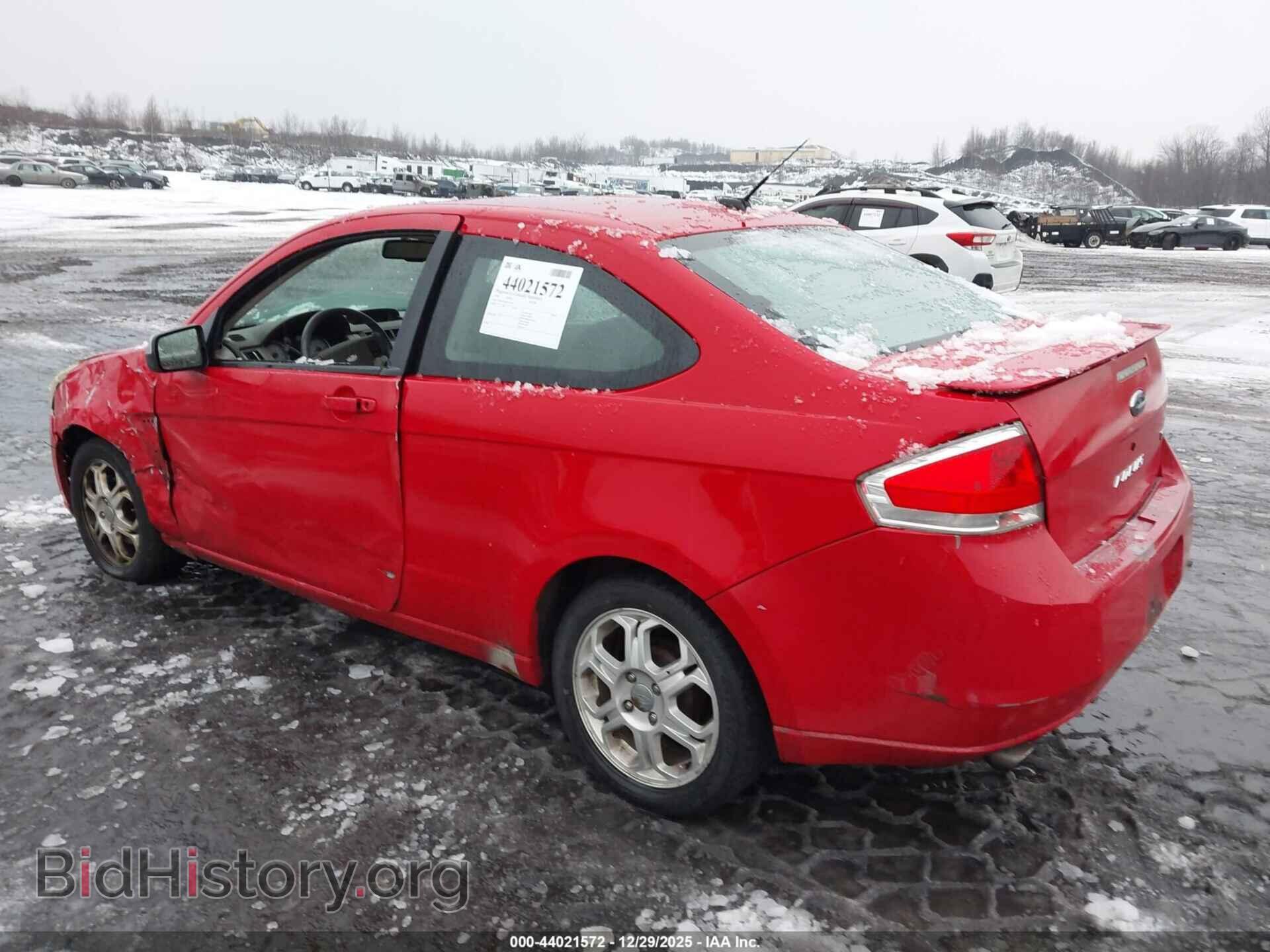 2008 FORD FOCUS - VIN: 1FAHP33N38W143594 - Фото 3