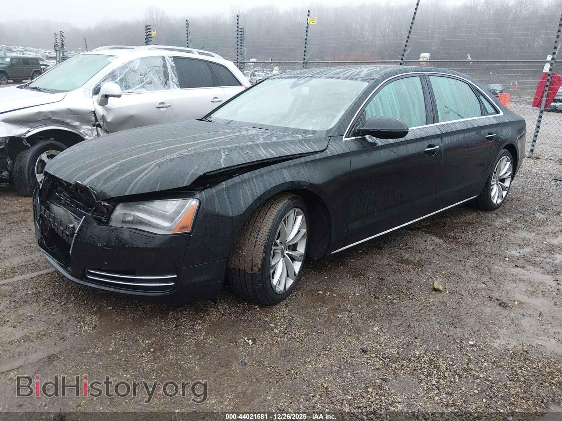 2014 AUDI A8 L - VIN: WAURGAFD6EN003298 - Фото 2