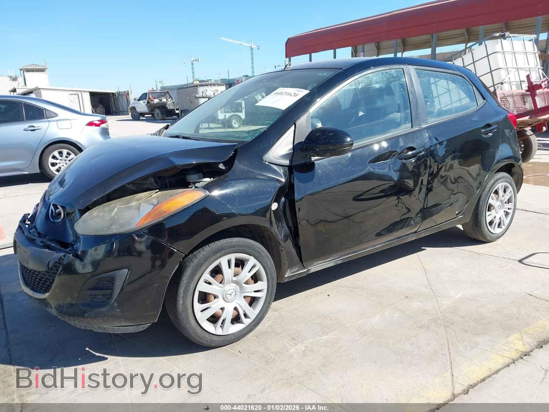 2012 MAZDA MAZDA2 - VIN: JM1DE1KY1C0144527 - Фото 2