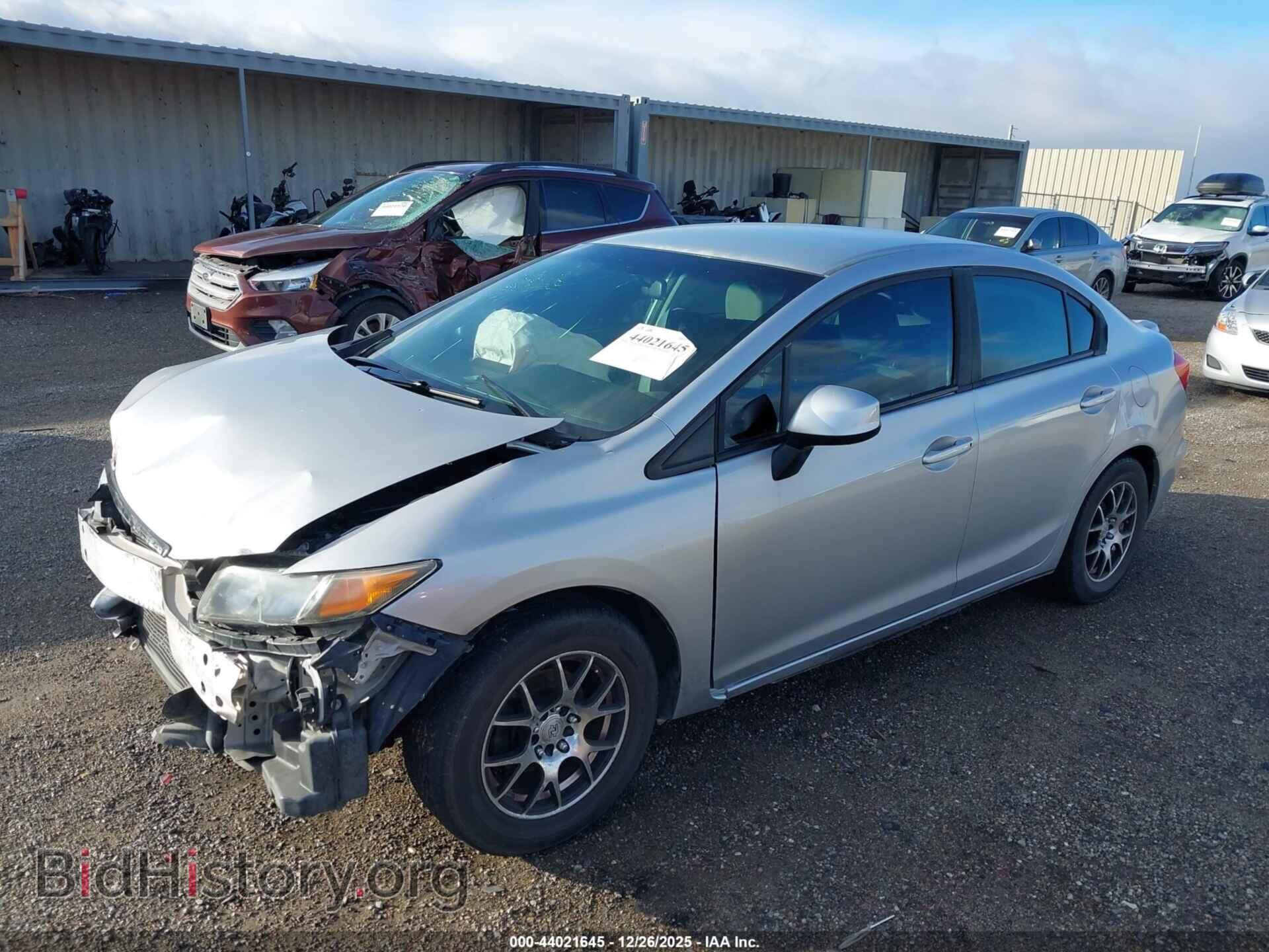 2012 HONDA CIVIC - VIN: 19XFB2F5XCE361508 - Фото 2