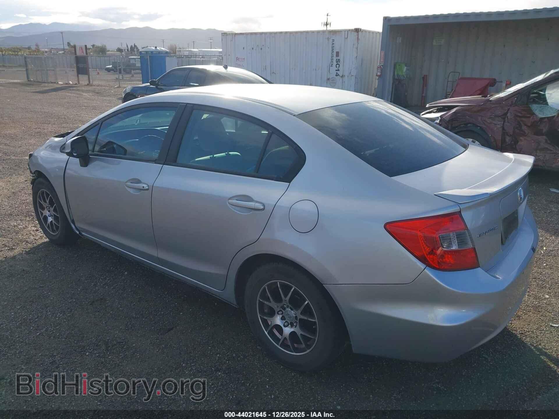 2012 HONDA CIVIC - VIN: 19XFB2F5XCE361508 - Фото 3
