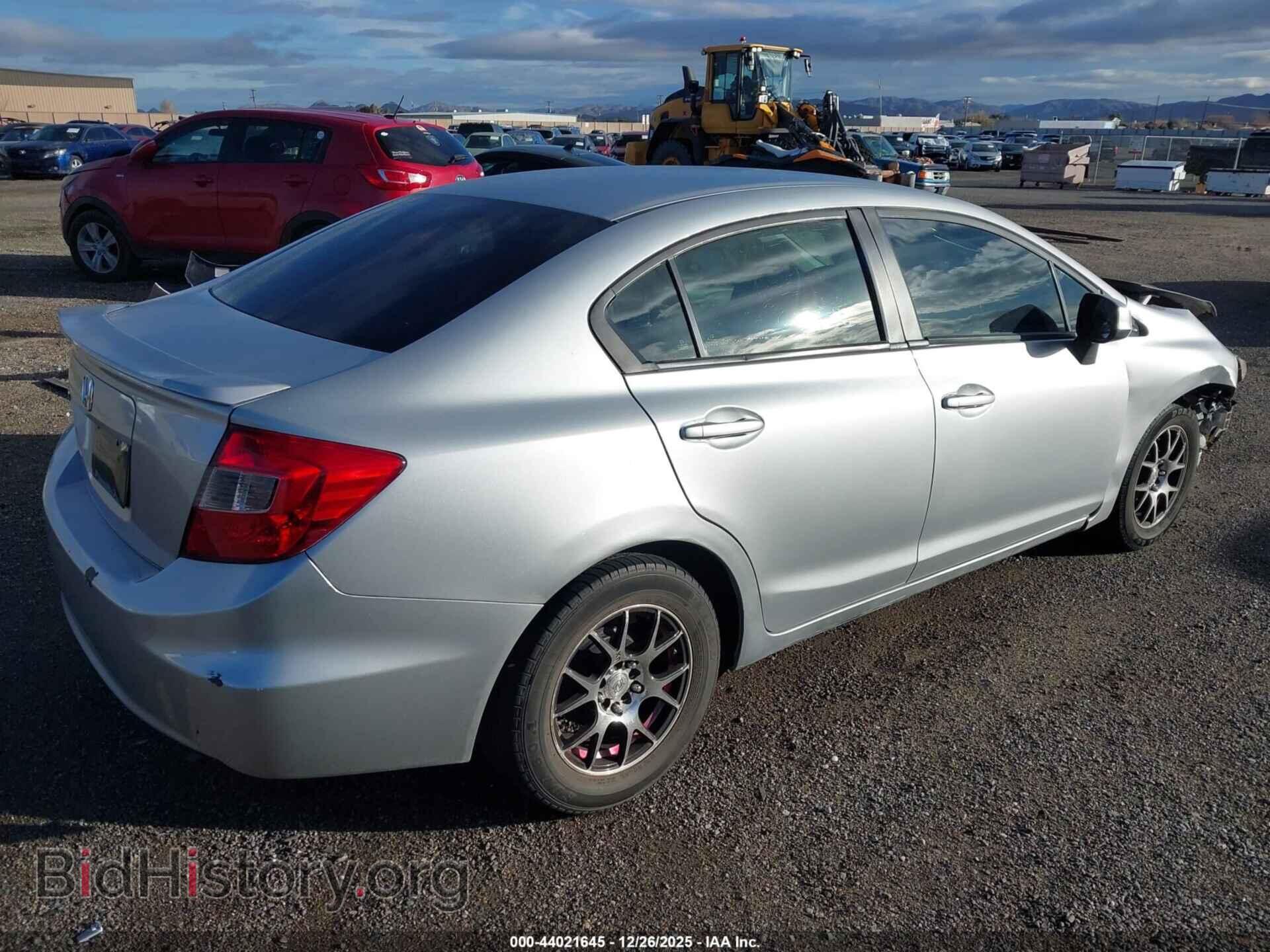 2012 HONDA CIVIC - VIN: 19XFB2F5XCE361508 - Фото 4