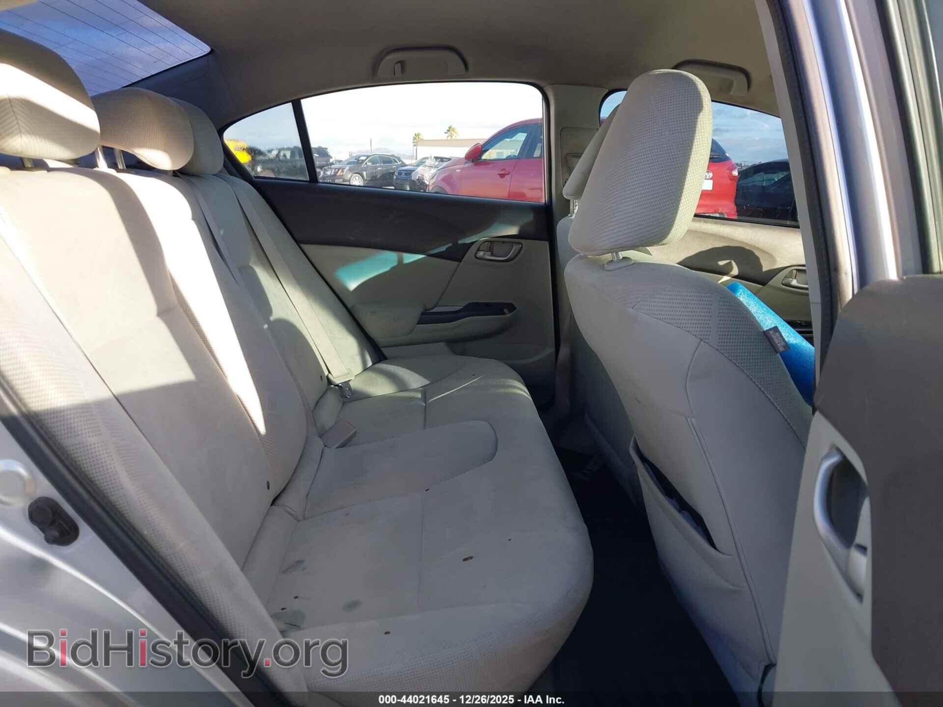 2012 HONDA CIVIC - VIN: 19XFB2F5XCE361508 - Фото 8
