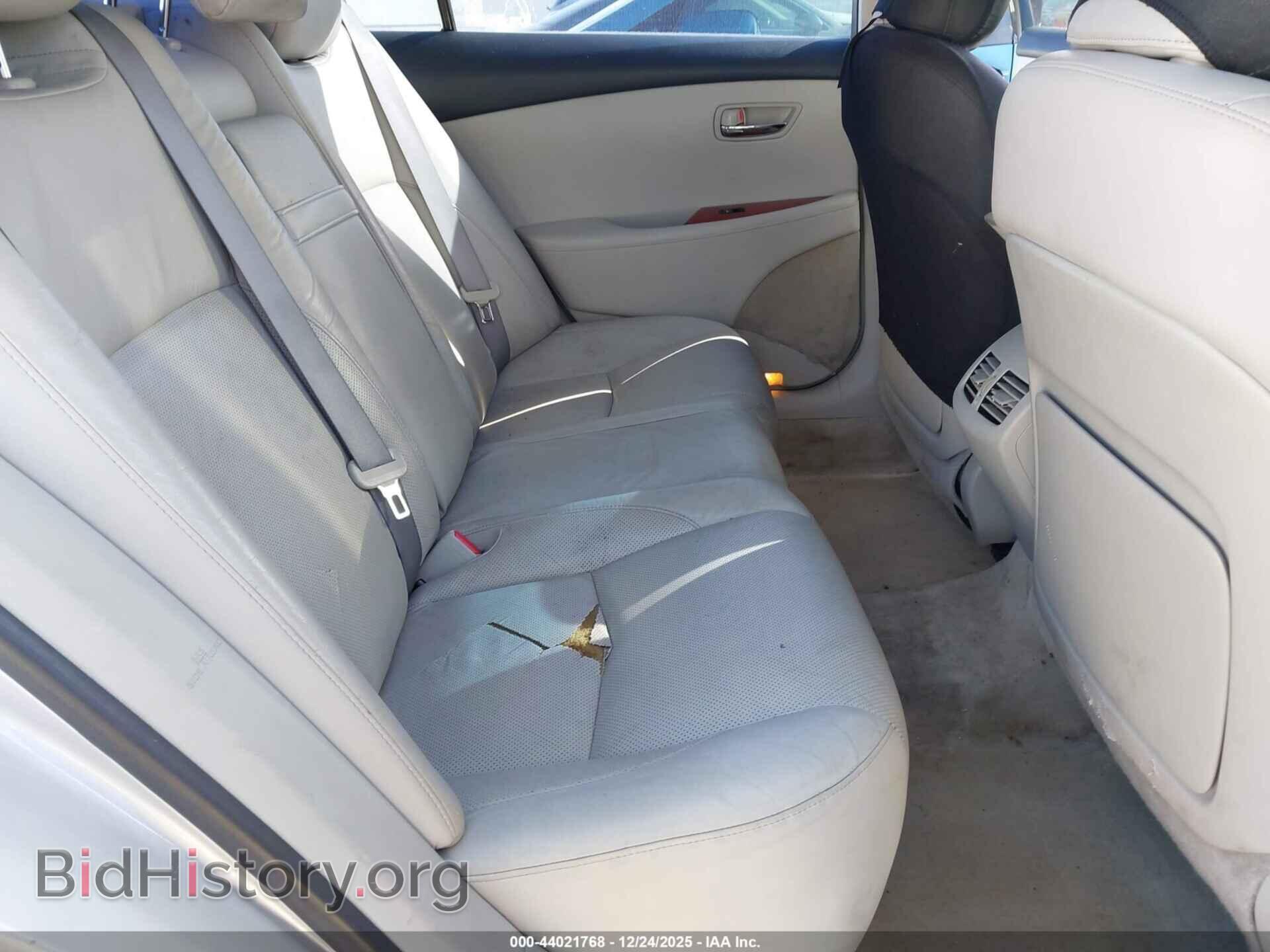 2009 LEXUS ES 350 - VIN: JTHBJ46G392295726 - Фото 8