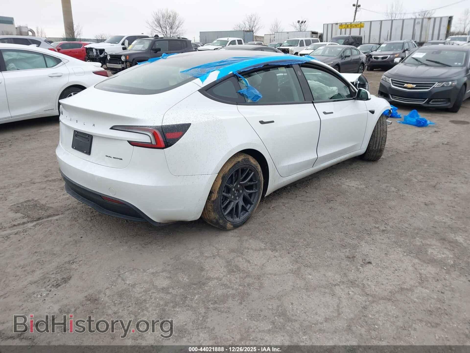 2026 TESLA MODEL 3 - VIN: 5YJ3E1EB5TF116802 - Фото 4
