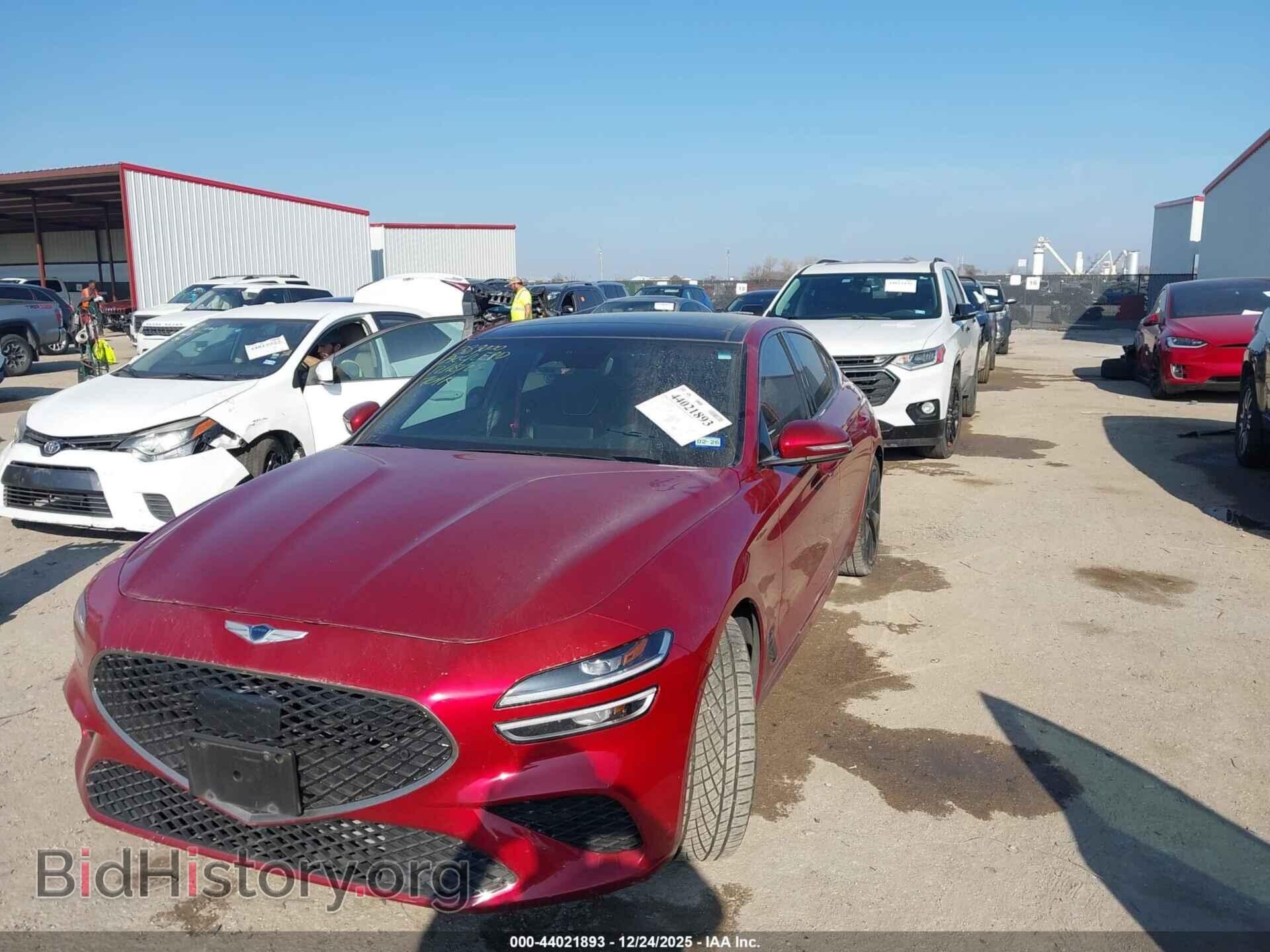 2023 GENESIS G70 - VIN: KMTG34TA4PU112435 - Фото 2
