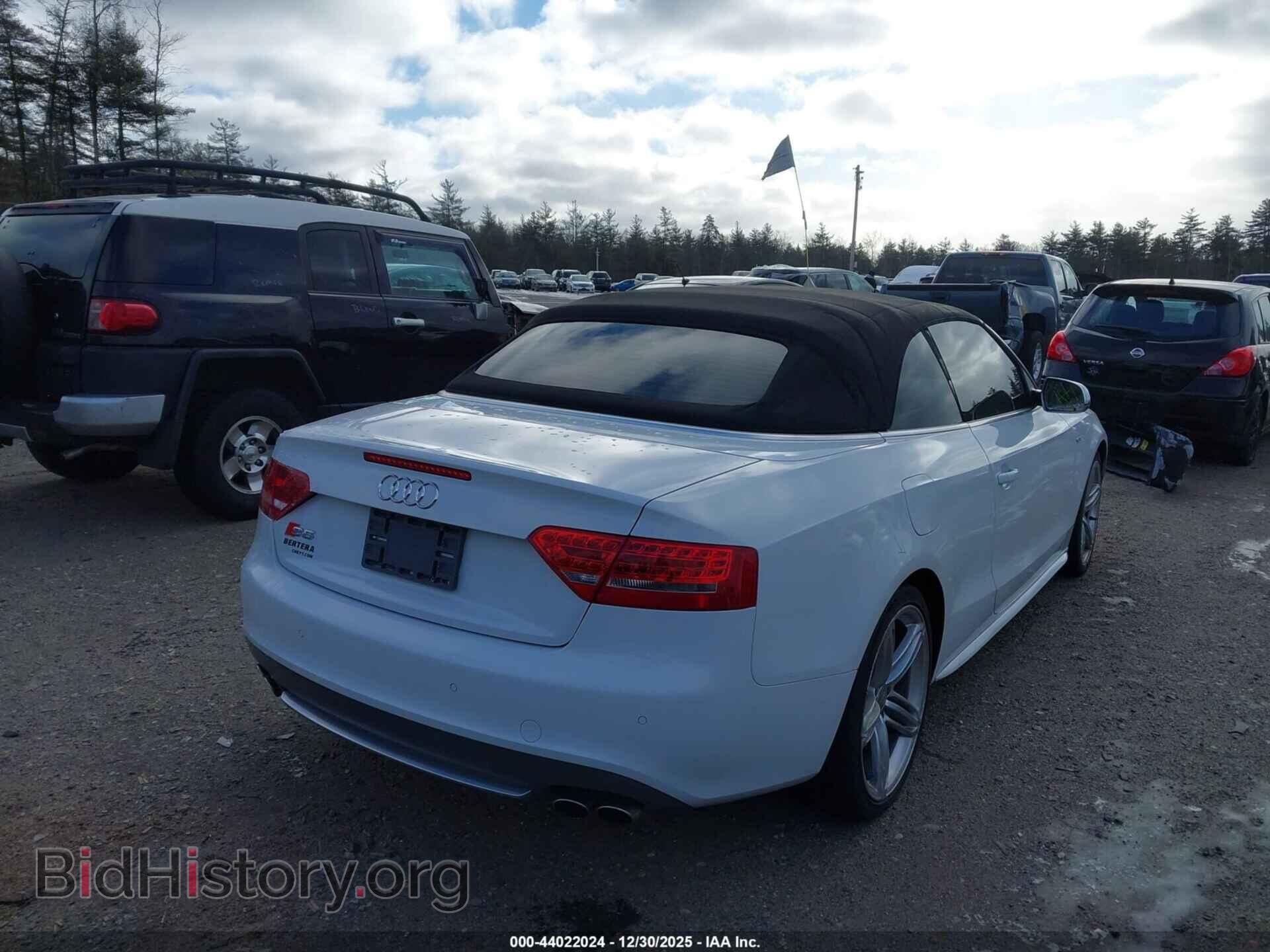 2012 AUDI S5 - VIN: WAUCGAFH6CN002691 - Фото 4