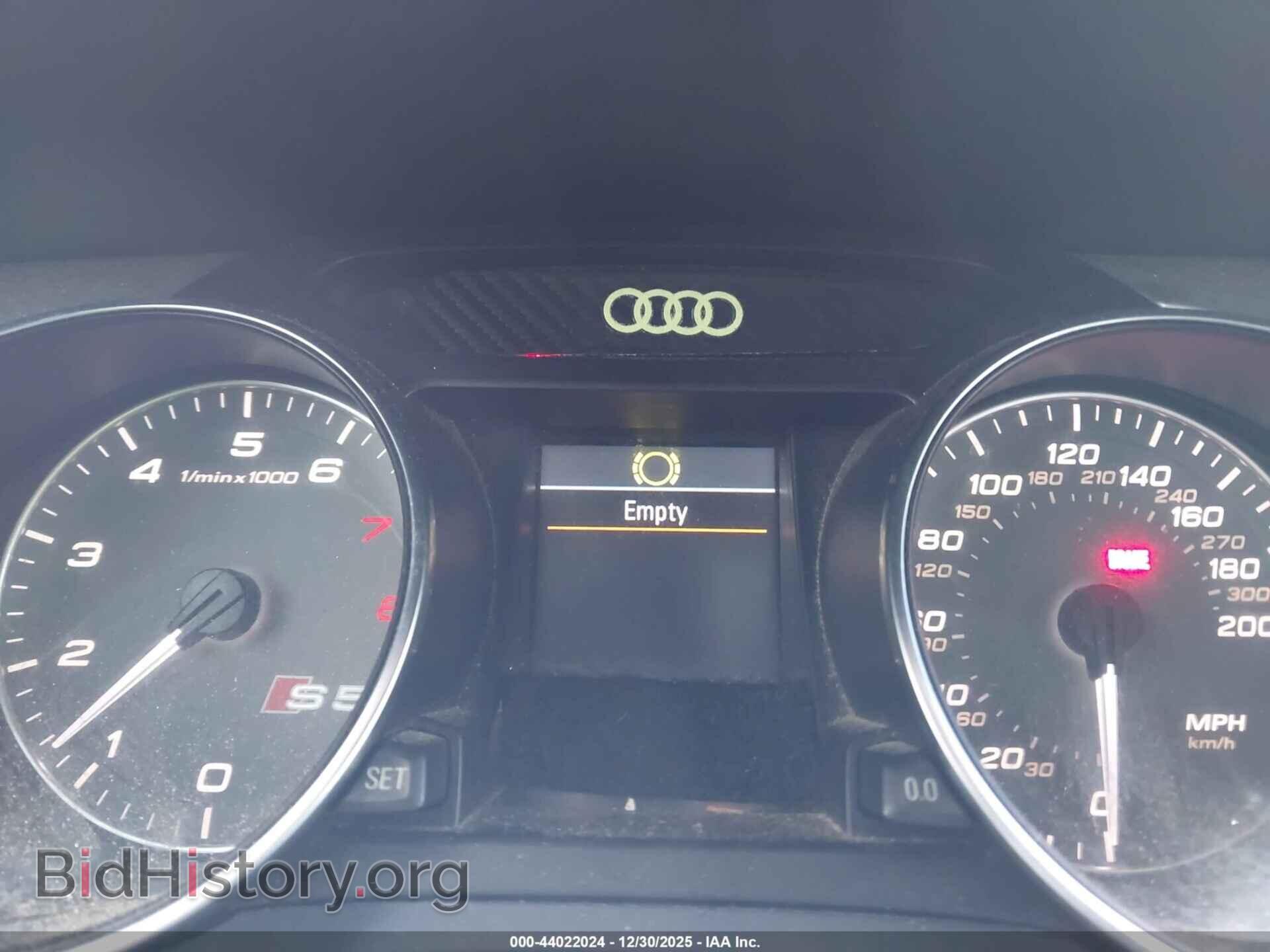 2012 AUDI S5 - VIN: WAUCGAFH6CN002691 - Фото 7