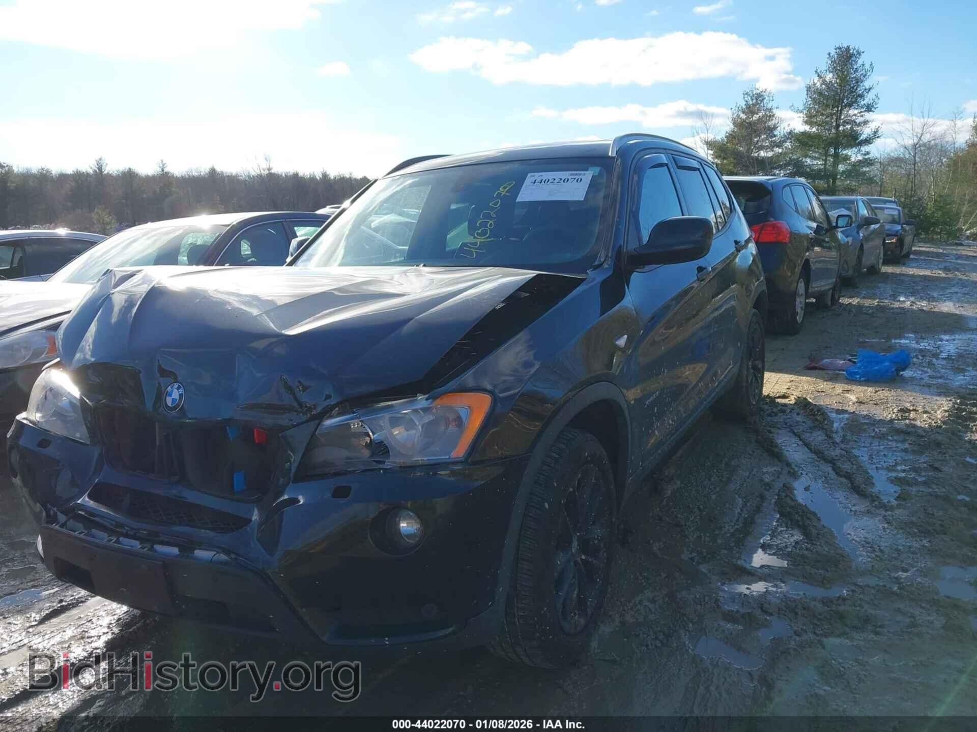 2014 BMW X3 - VIN: 5UXWX9C56E0D23849 - Фото 2