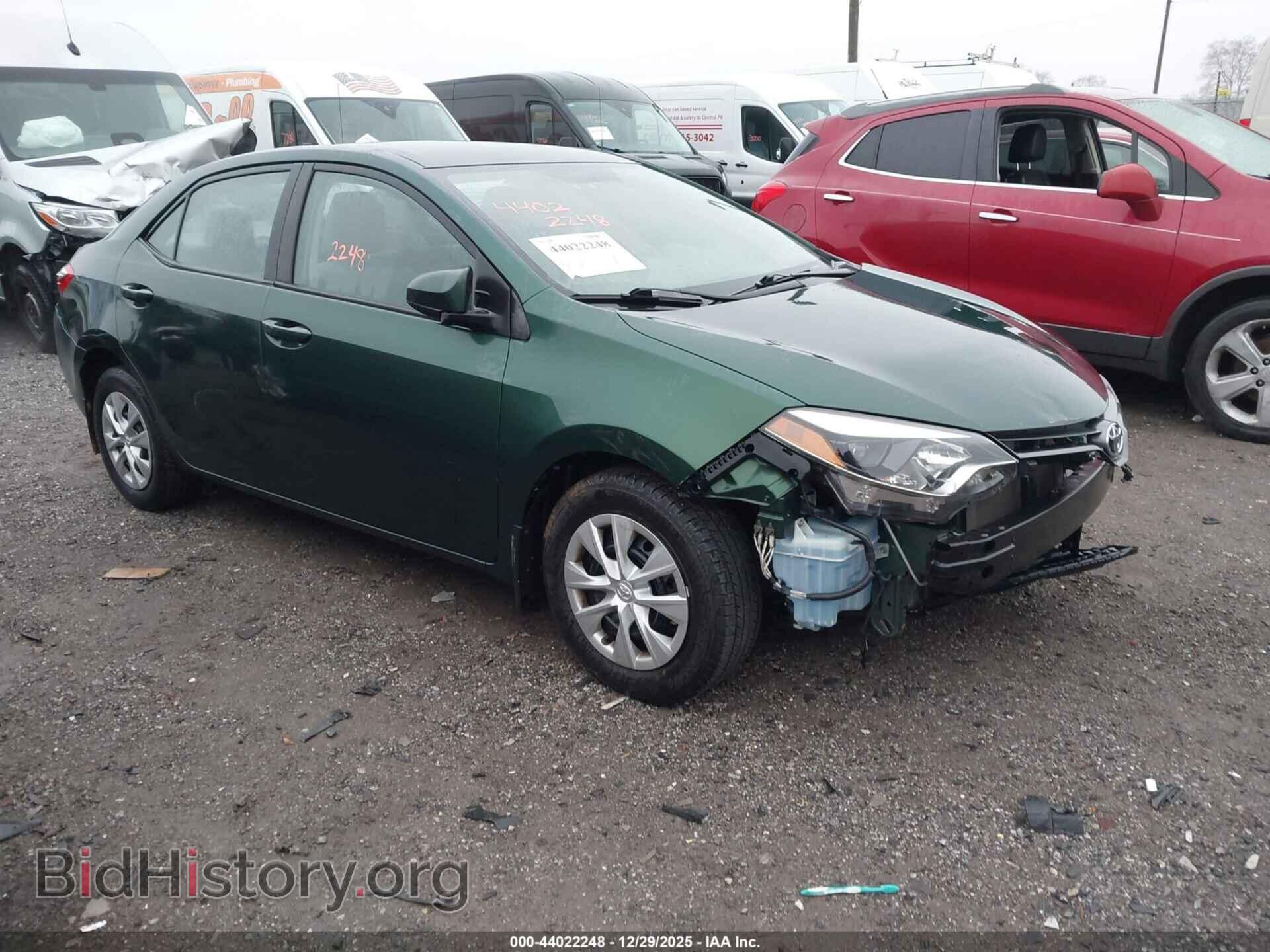 Photo 2T1BPRHE0FC309135 - TOYOTA COROLLA 2015