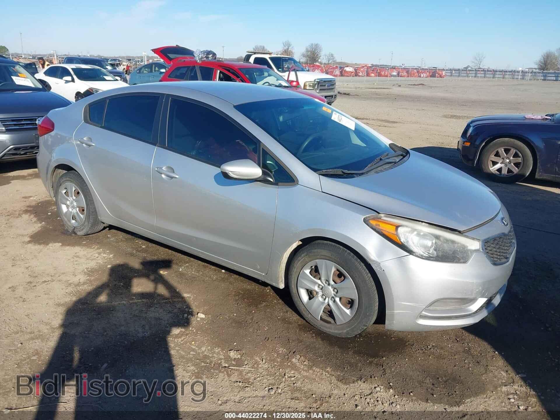 Фотография KNAFK4A64F5298690 - KIA FORTE 2015