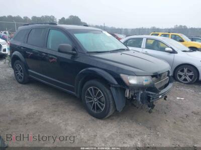 2018 Dodge JOURNEY SE, black — VIN 3C4PDCAB8JT490776, IAAI