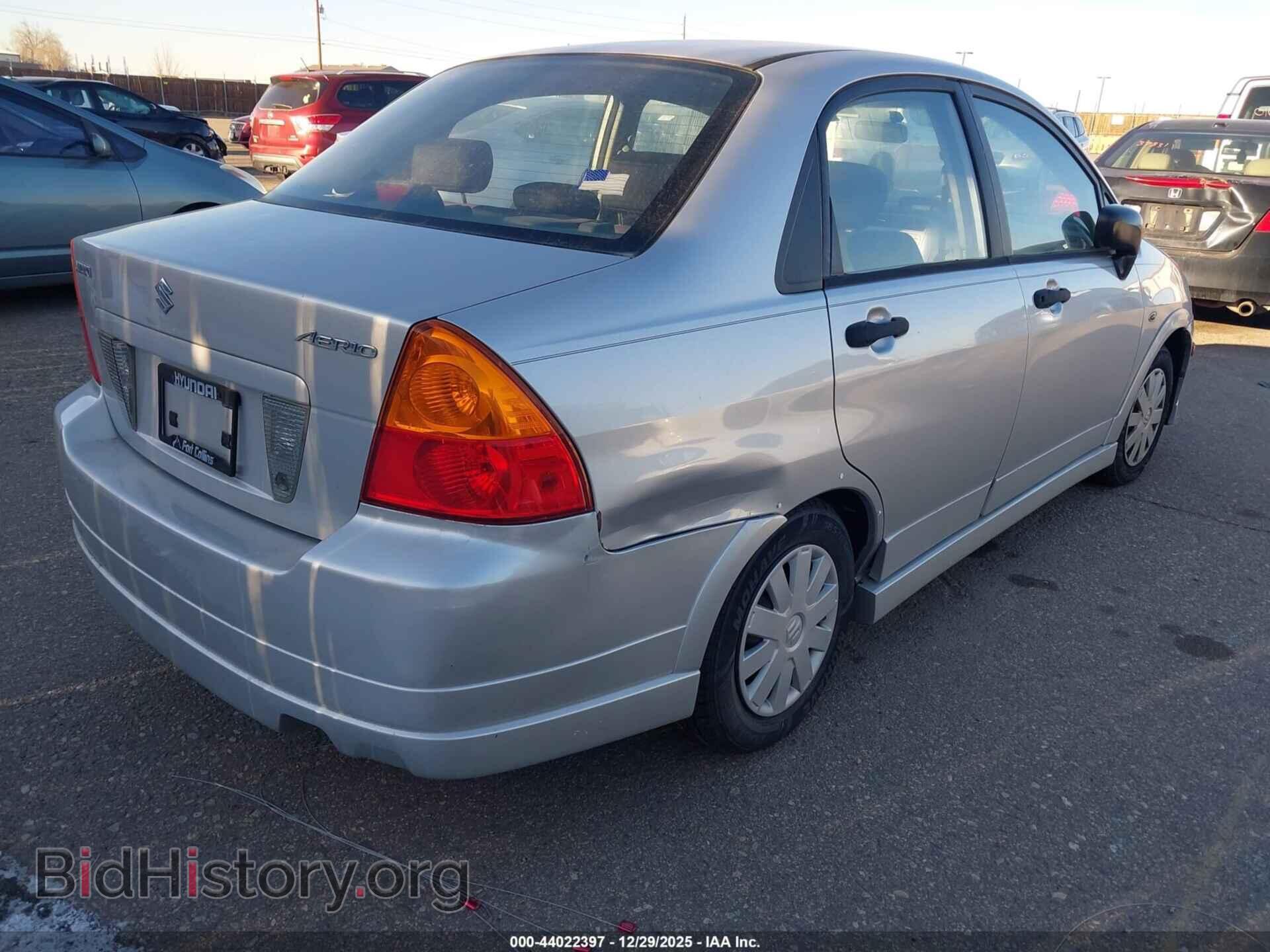 2007 SUZUKI AERIO - VIN: JS2RA62S075355095 - Фото 4
