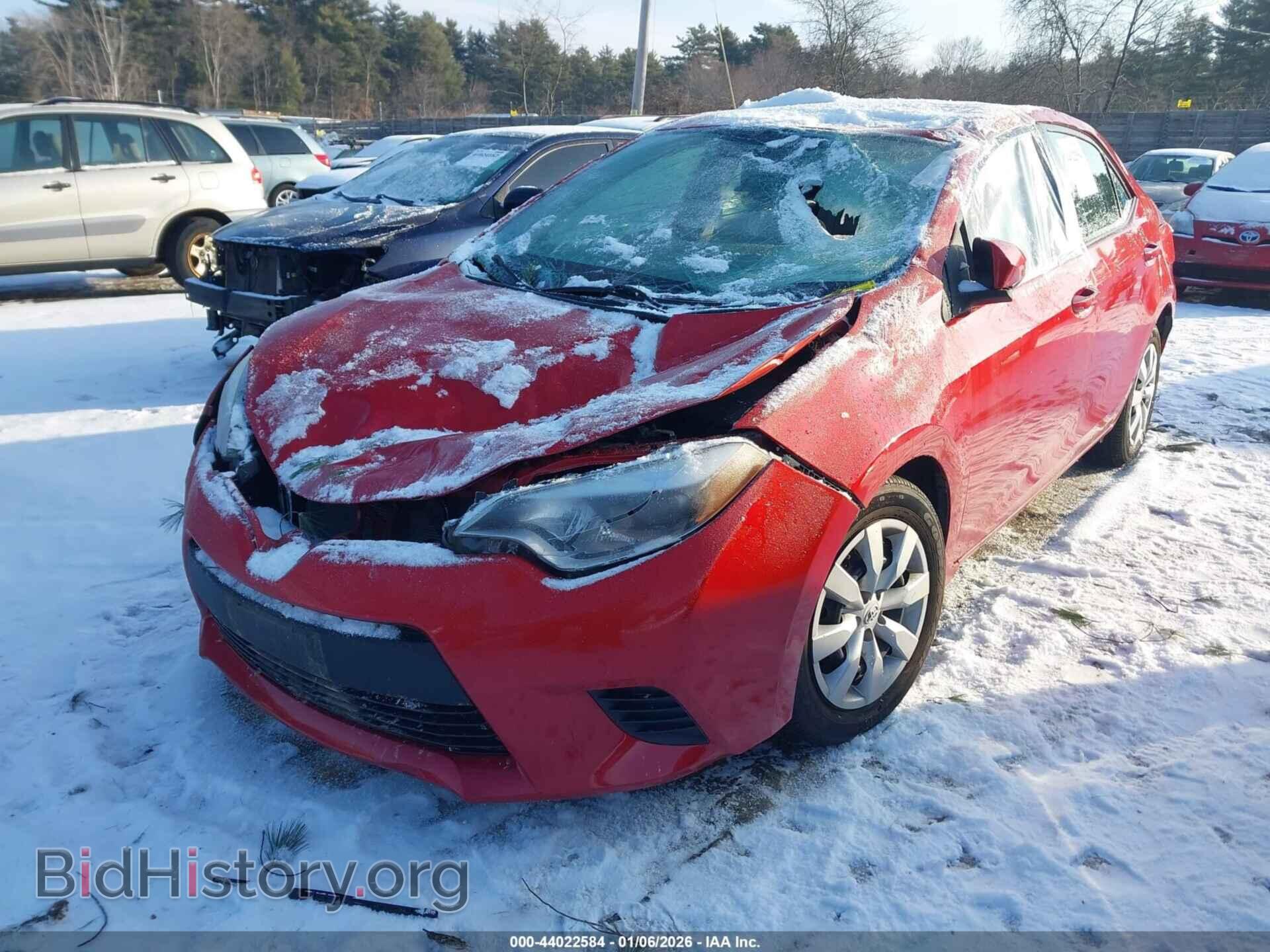 2014 TOYOTA COROLLA - VIN: 2T1BURHE3EC136038 - Фото 2
