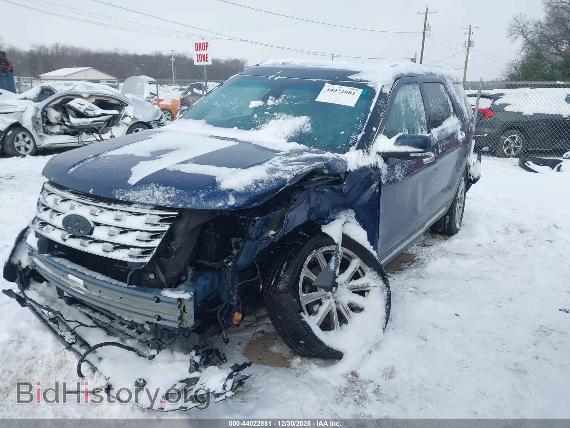 2016 FORD EXPLORER - VIN: 1FM5K8F84GGC39639 - Фото 2