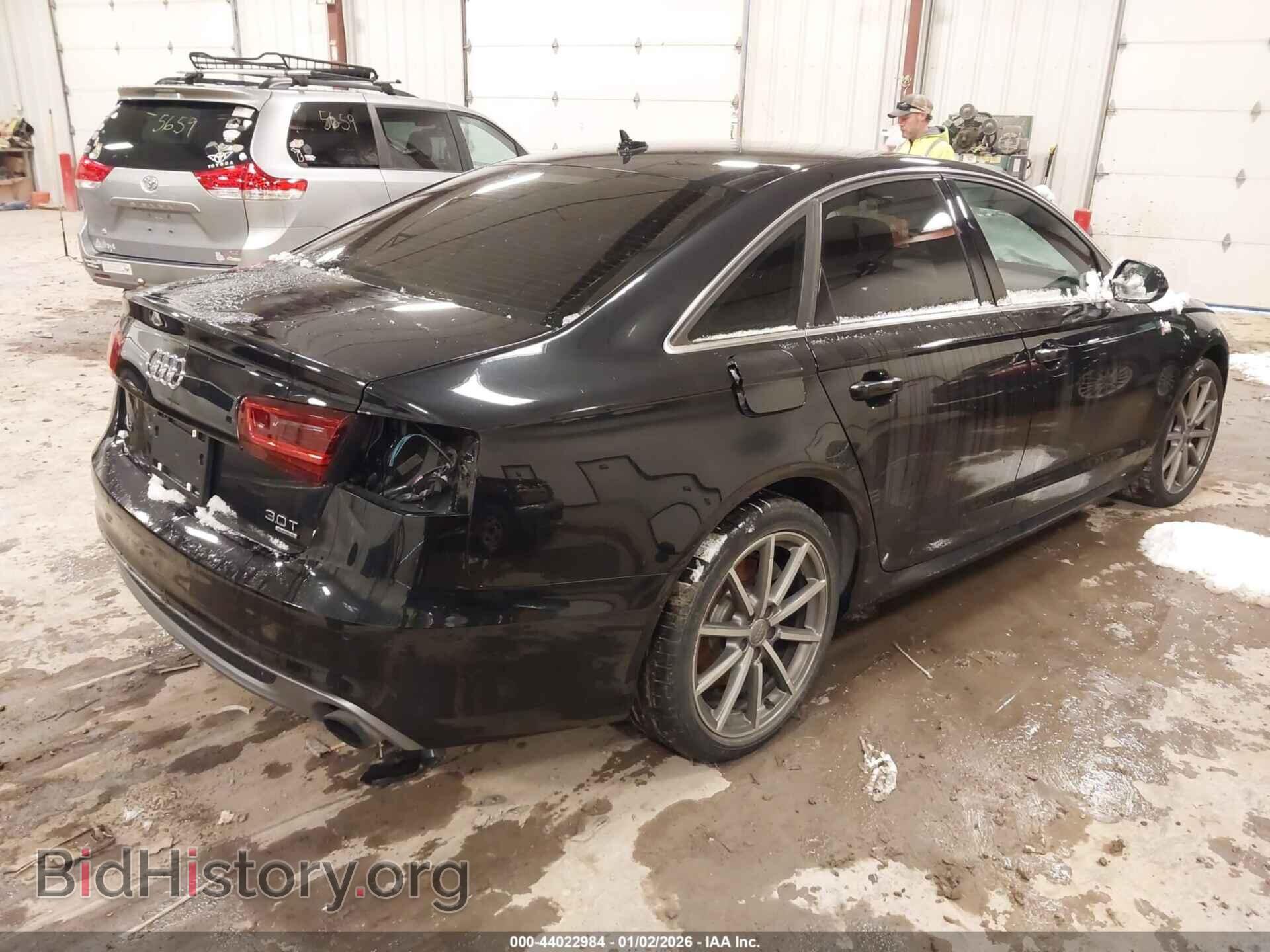 2012 AUDI A6 - VIN: WAUJGAFC8CN136243 - Фото 4