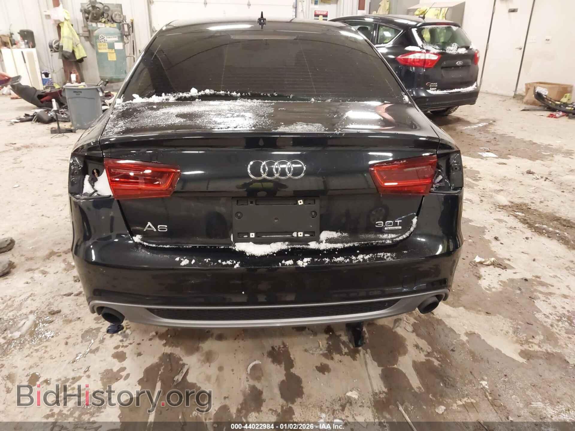 2012 AUDI A6 - VIN: WAUJGAFC8CN136243 - Фото 6