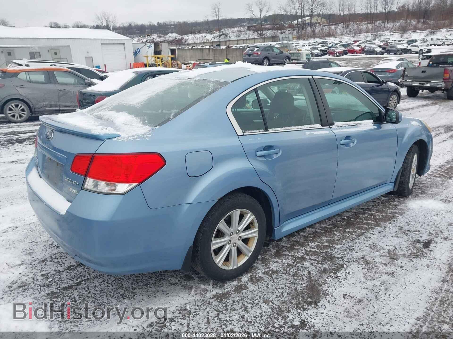 2011 SUBARU LEGACY - VIN: 4S3BMBC63B3249015 - Фото 4