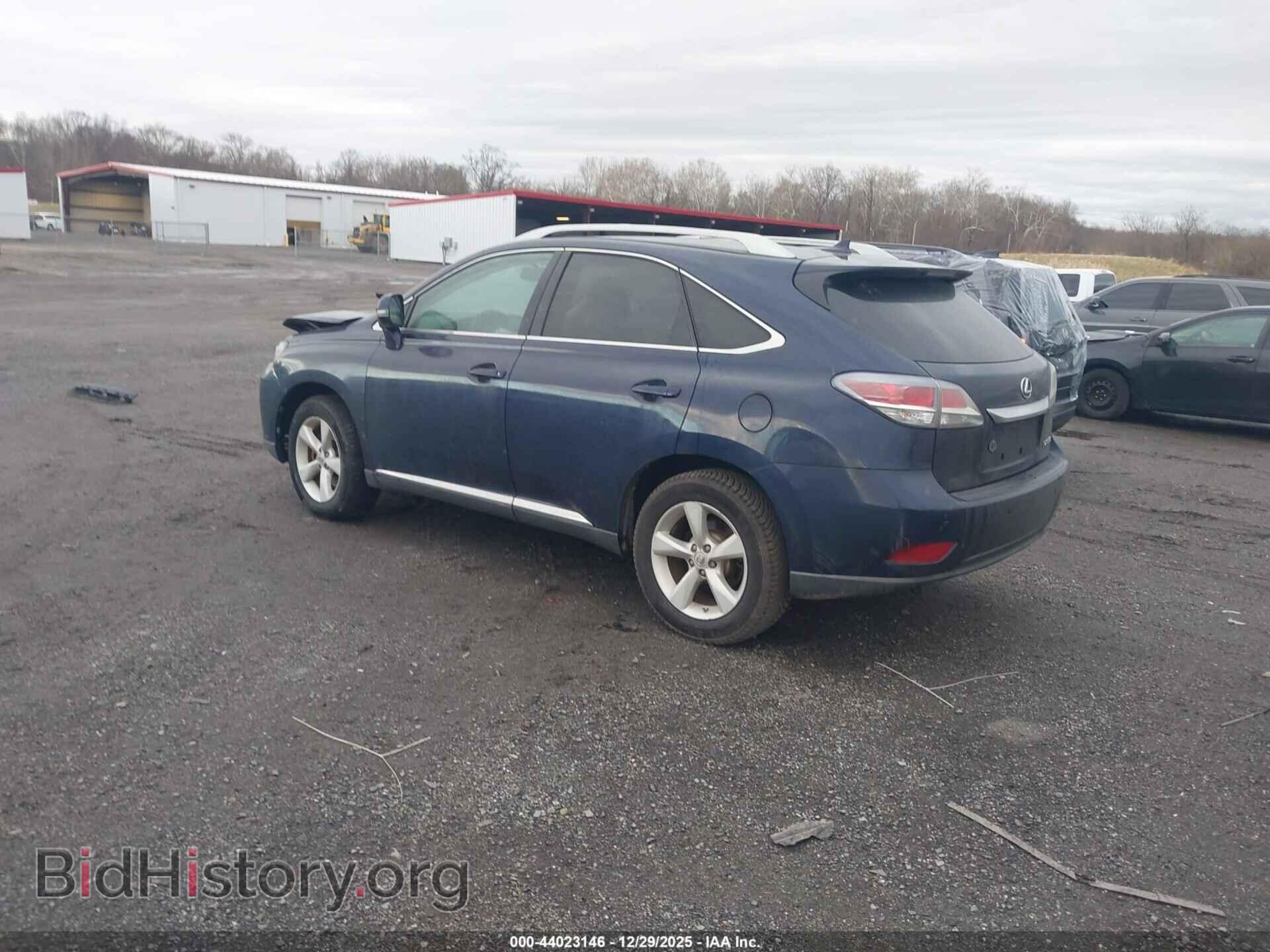 2013 LEXUS RX 350 - VIN: 2T2BK1BA8DC205720 - Фото 3