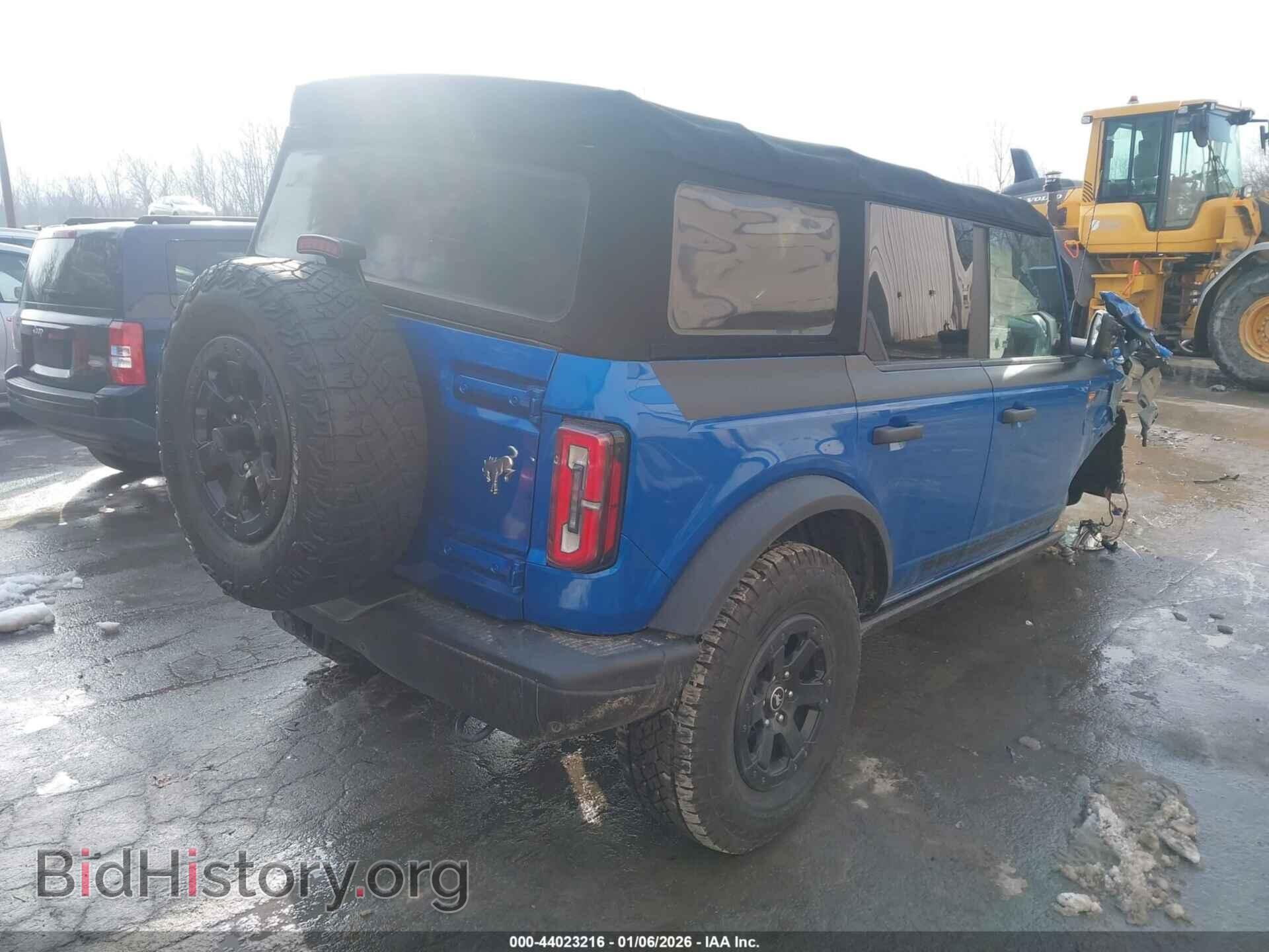2022 FORD BRONCO - VIN: 1FMEE5DP6NLA98304 - Фото 4