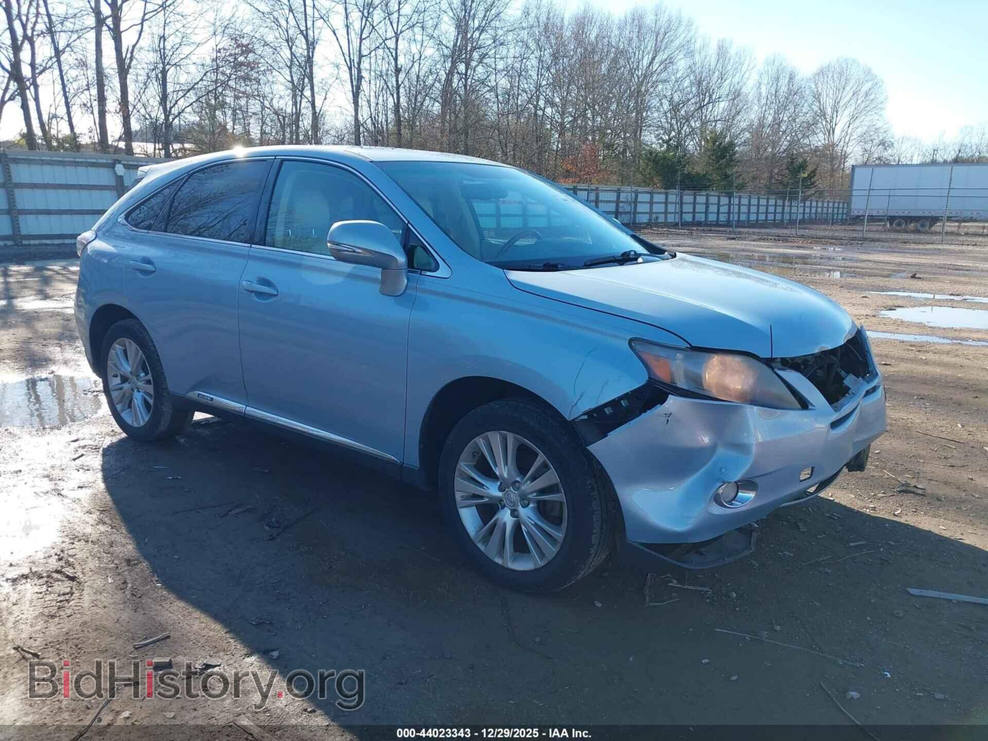Фотография JTJZB1BA1A2000444 - LEXUS RX 450H 2010