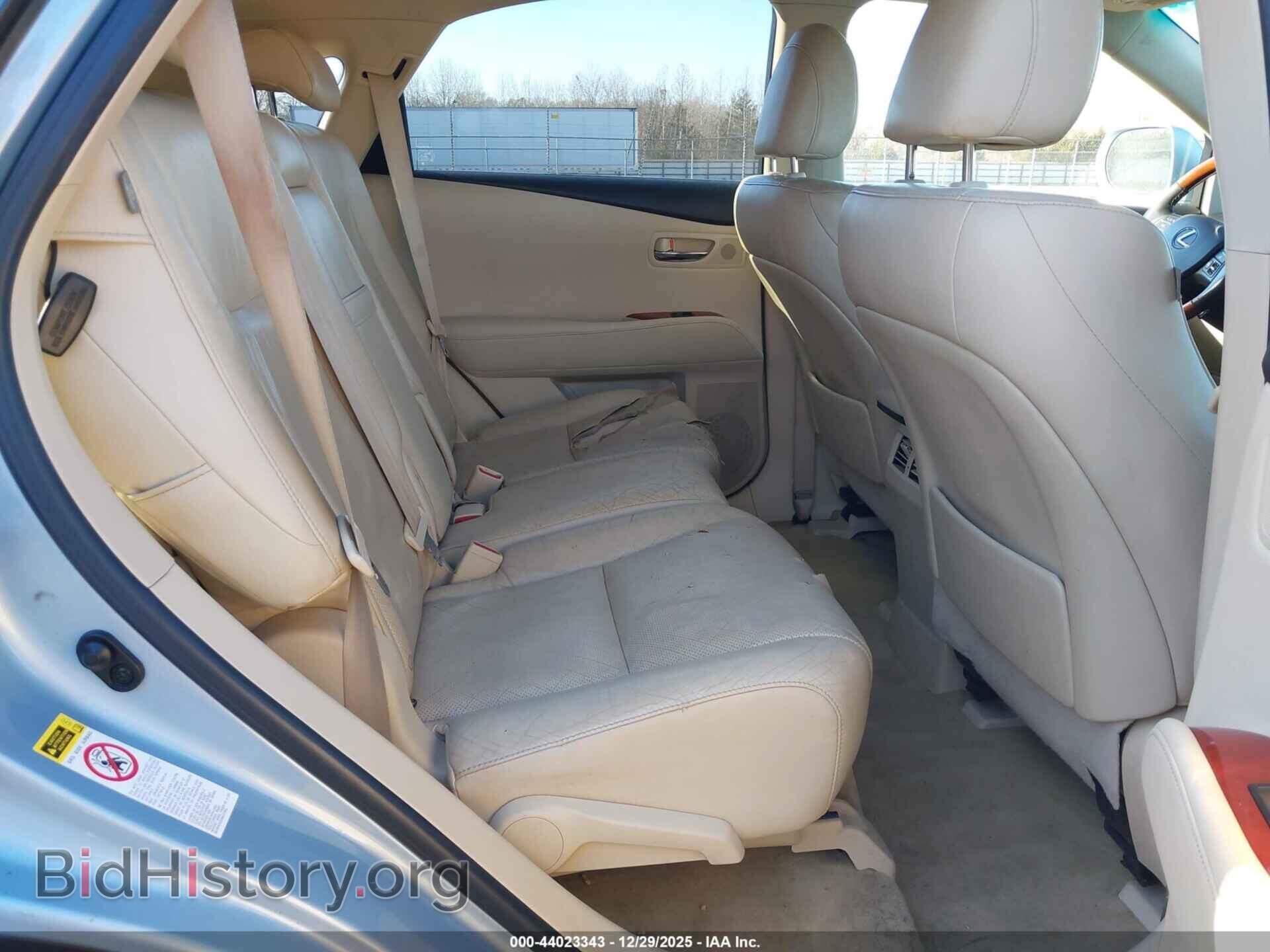 2010 LEXUS RX 450H - VIN: JTJZB1BA1A2000444 - Фото 8