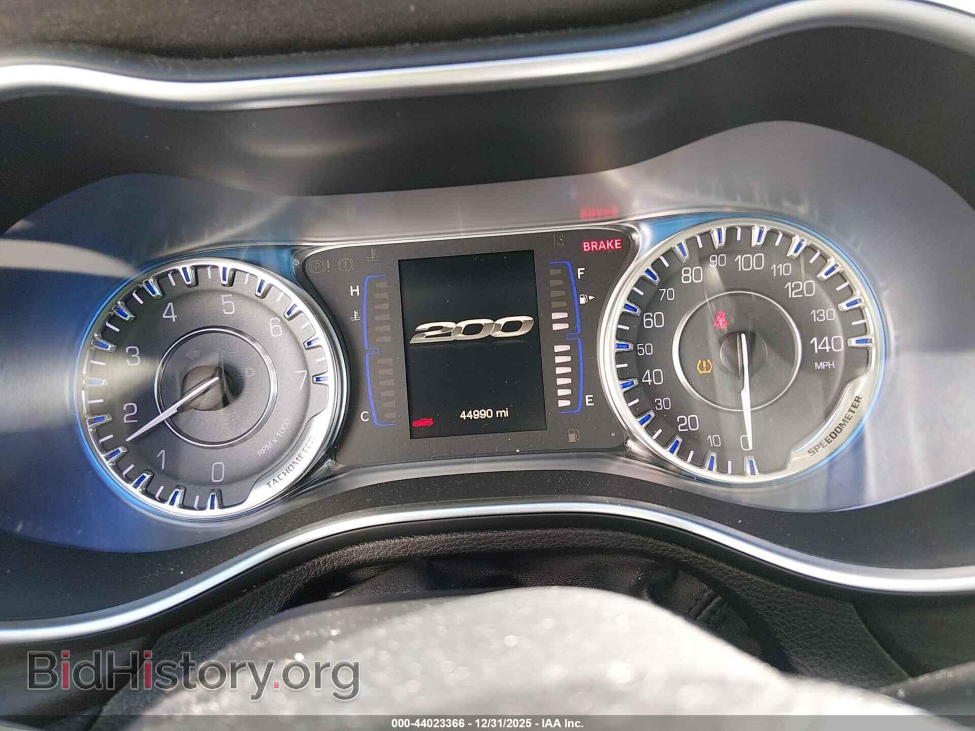 2016 CHRYSLER 200 - VIN: 1C3CCCAB6GN133286 - Фото 7