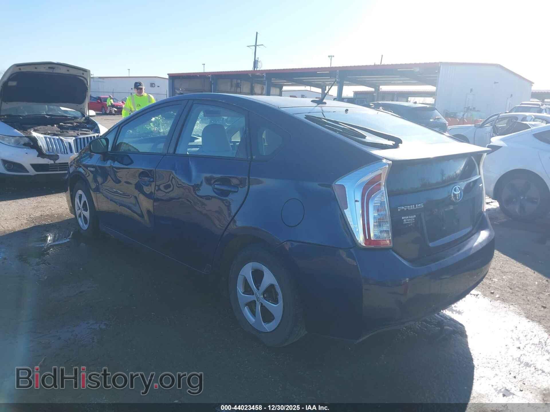 2014 TOYOTA PRIUS - VIN: JTDKN3DU9E0358052 - Фото 3