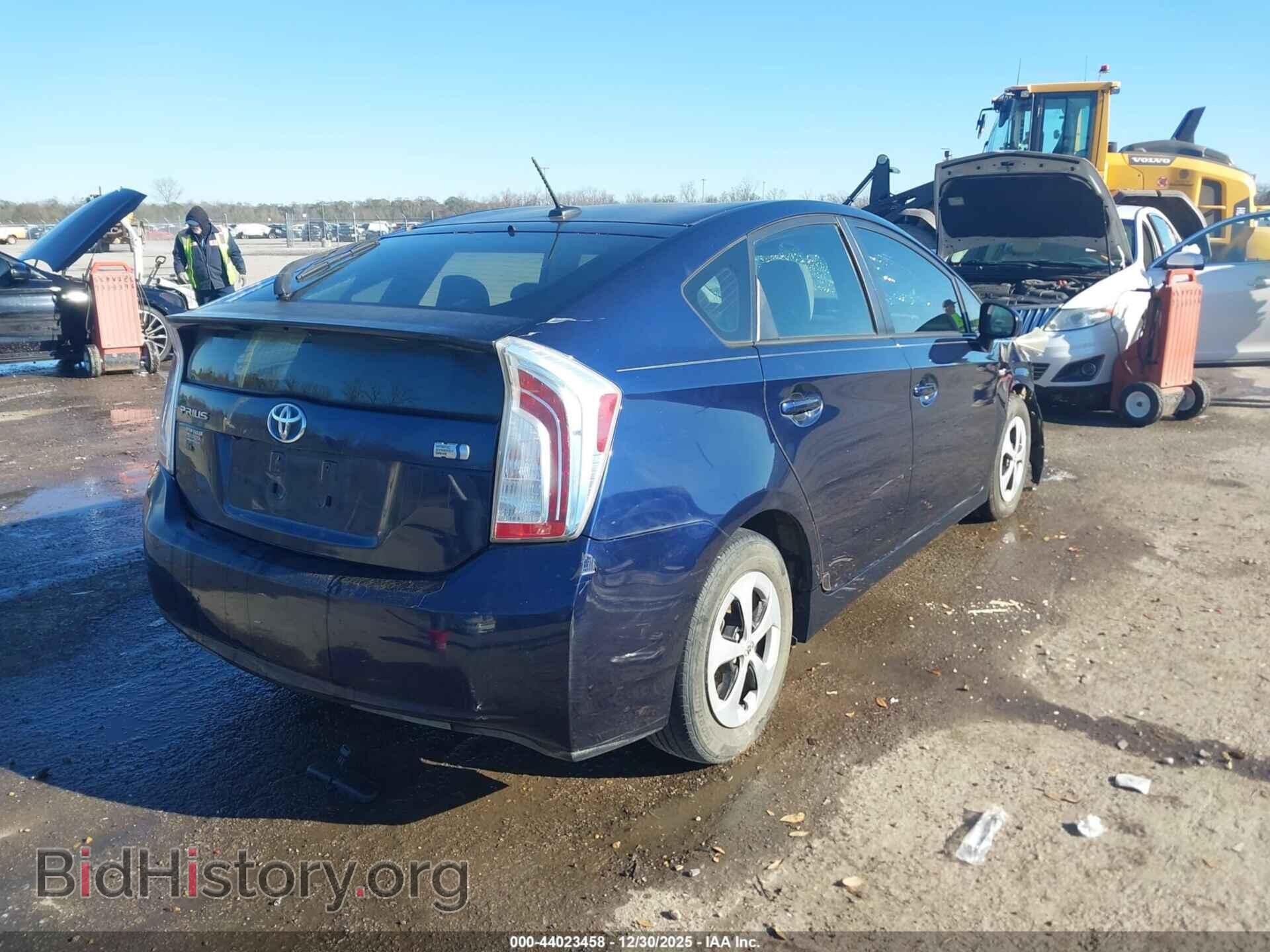 2014 TOYOTA PRIUS - VIN: JTDKN3DU9E0358052 - Фото 4