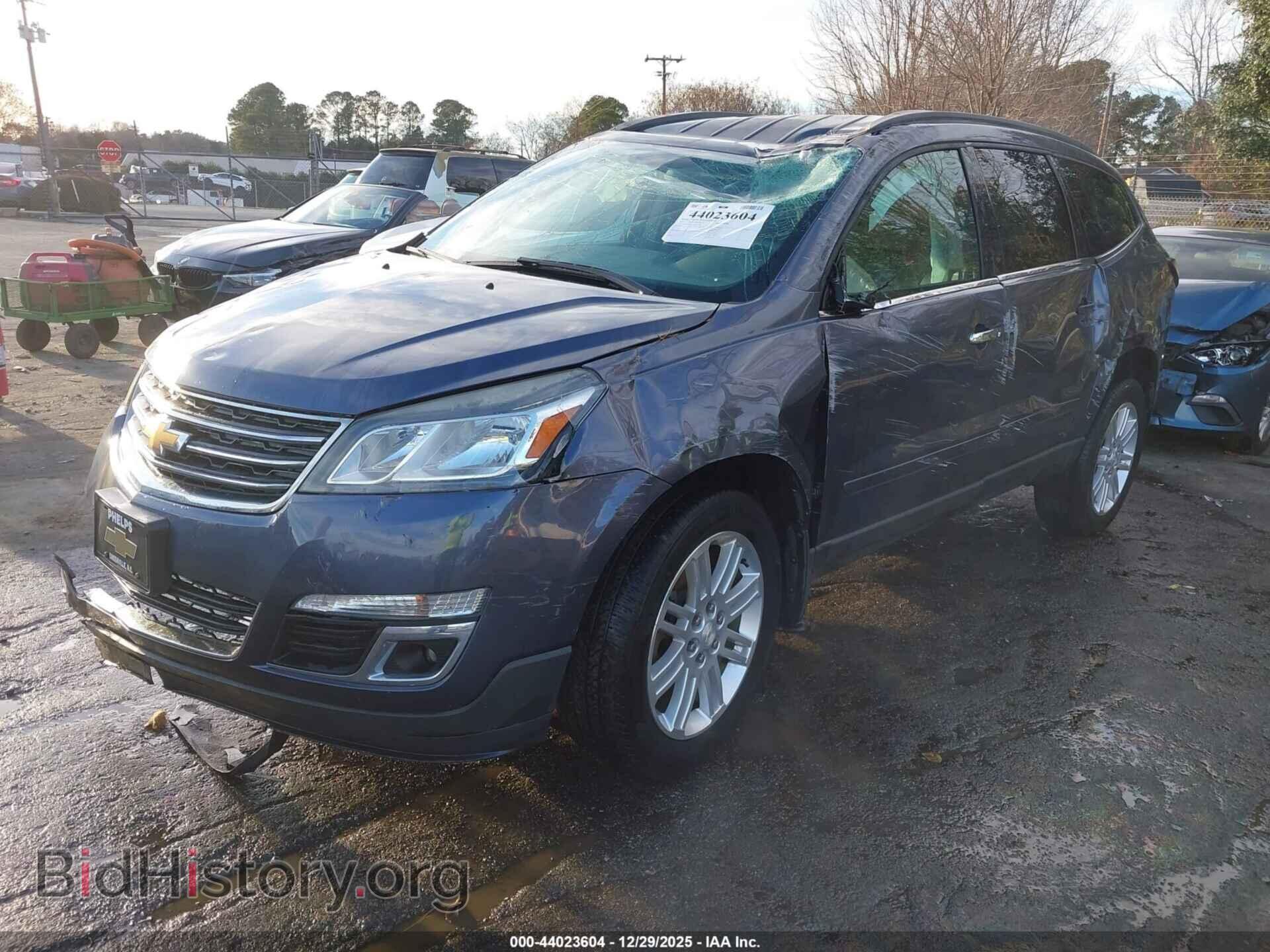 2014 CHEVROLET TRAVERSE - VIN: 1GNKRGKD3EJ273546 - Фото 2