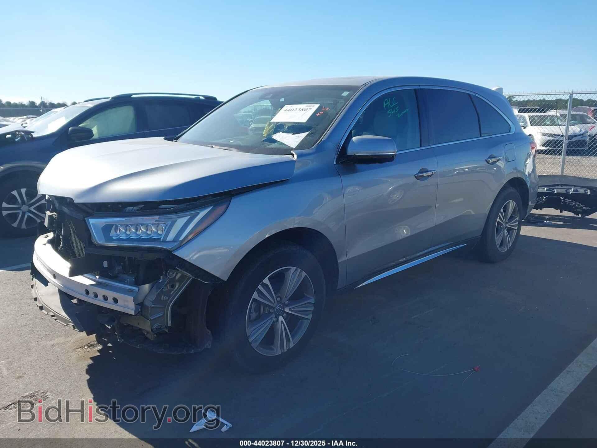 2019 ACURA MDX - VIN: 5J8YD4H34KL031851 - Фото 2