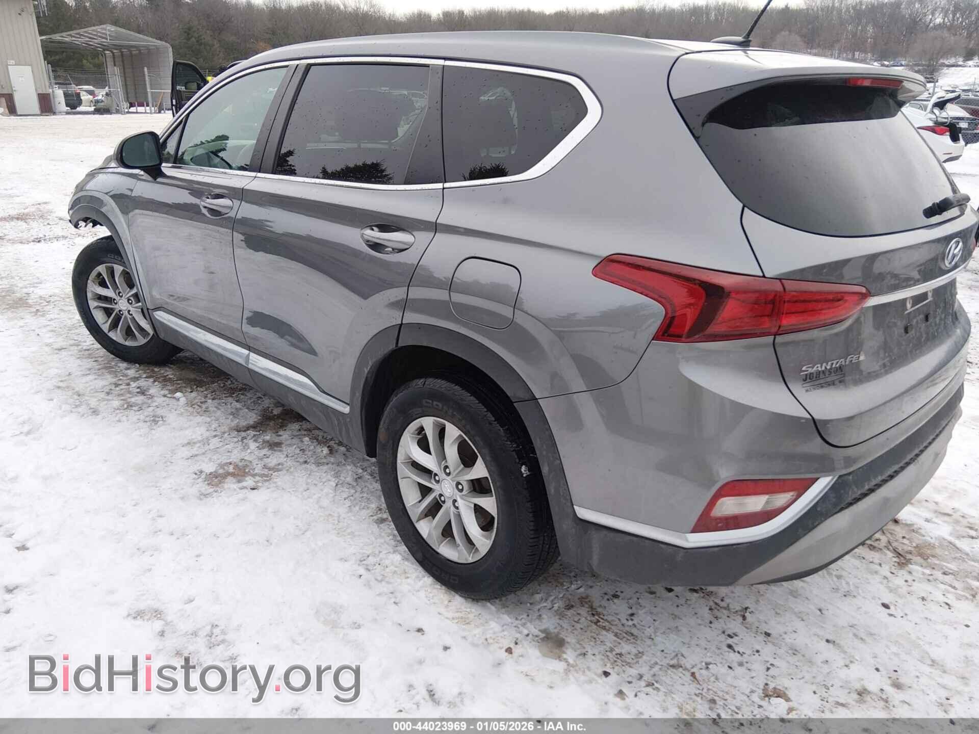 2019 HYUNDAI SANTA FE - VIN: 5NMS2CADXKH083896 - Фото 3