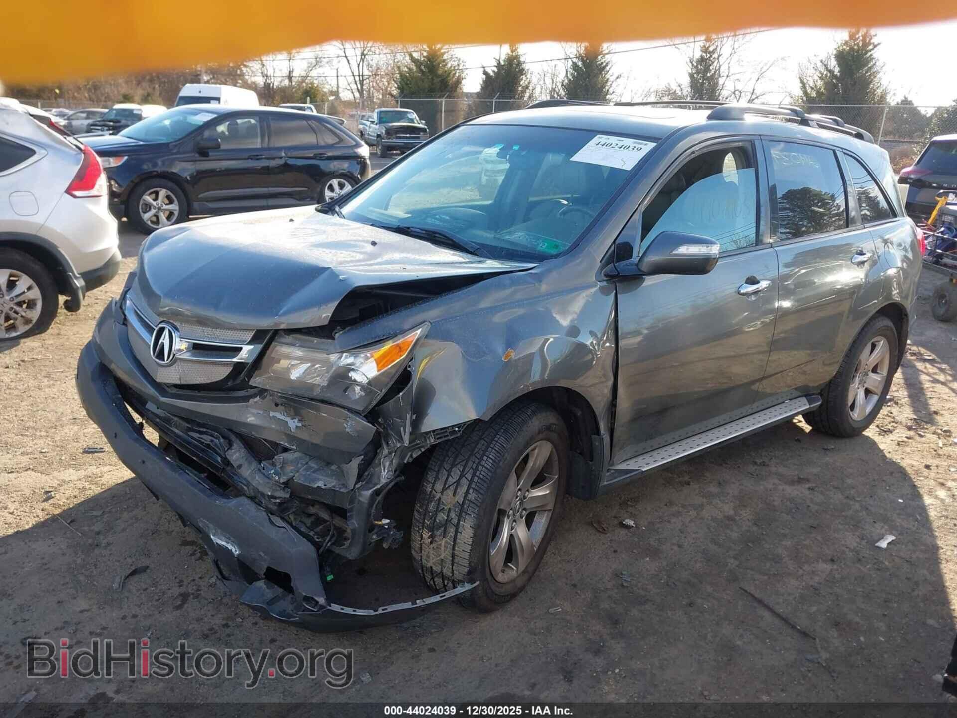 2007 ACURA MDX - VIN: 2HNYD28807H516128 - Фото 2