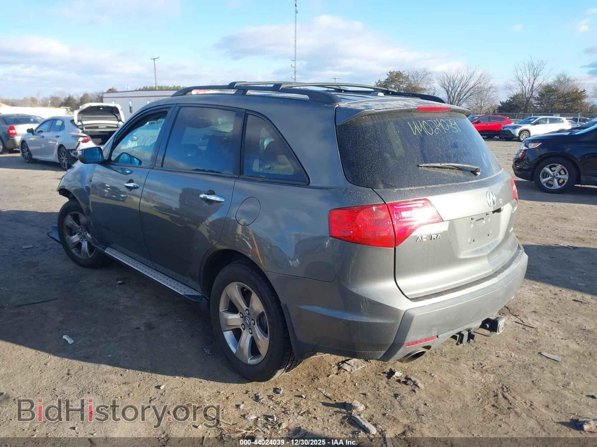 2007 ACURA MDX - VIN: 2HNYD28807H516128 - Фото 3