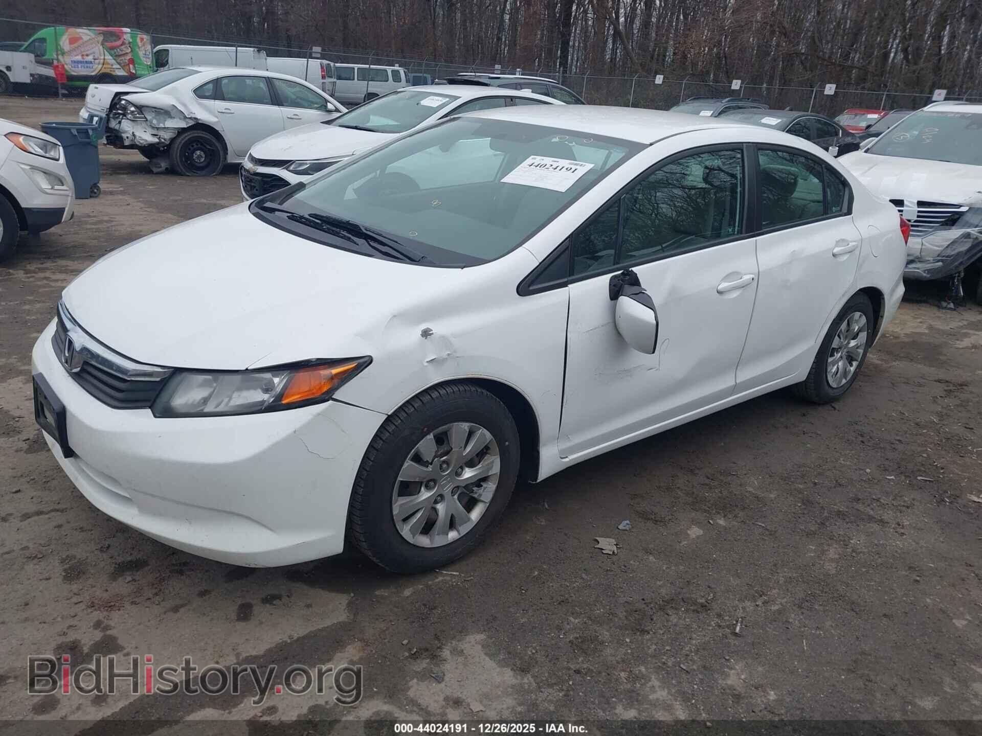 2012 HONDA CIVIC - VIN: 19XFB2F59CE385038 - Фото 2