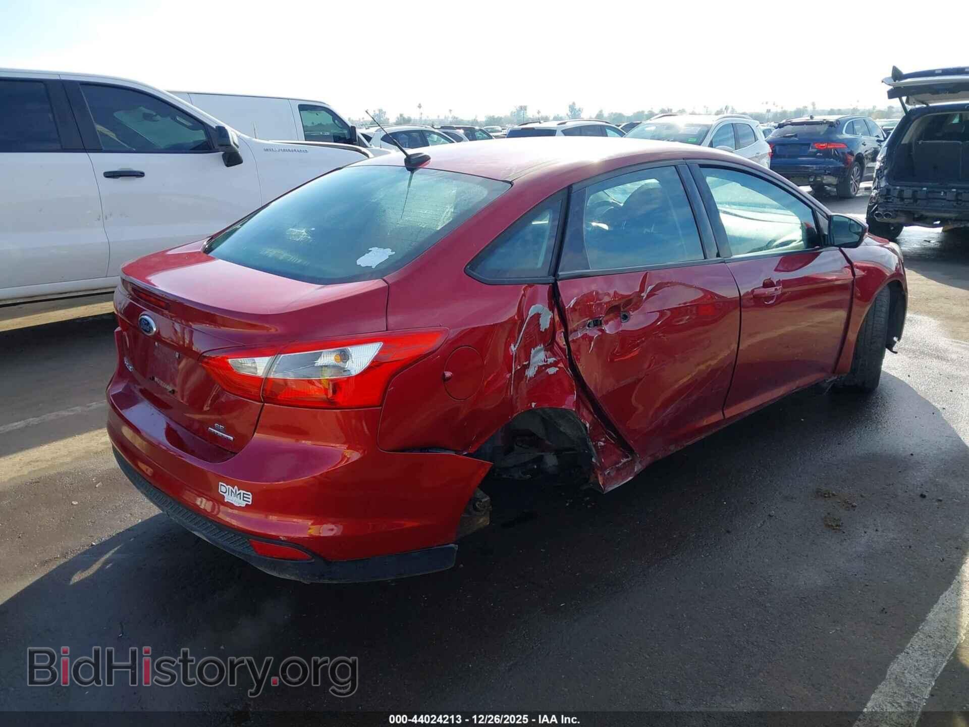 2014 FORD FOCUS - VIN: 1FADP3F25EL390189 - Фото 4