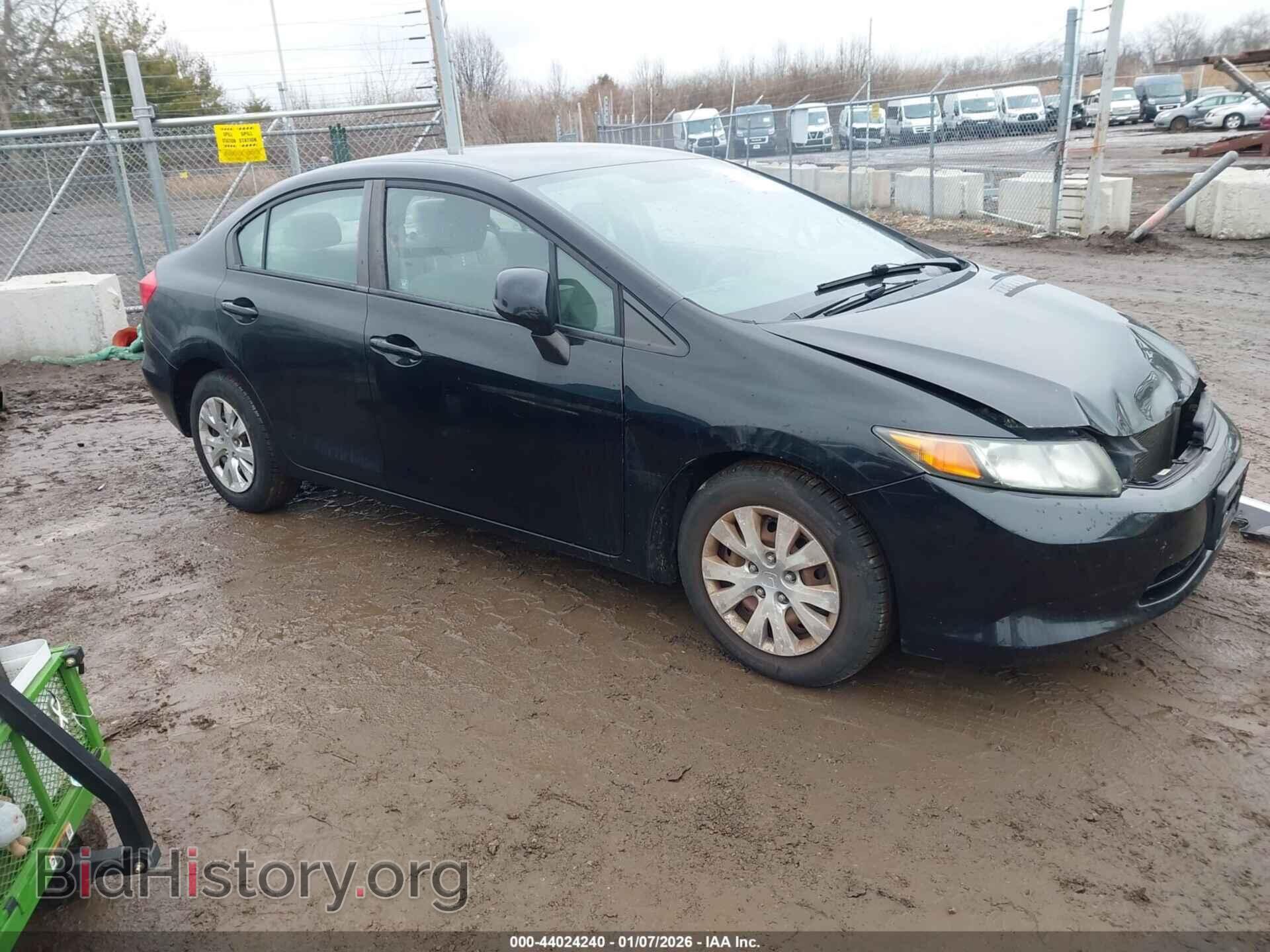 Photo 19XFB2F58CE019491 - HONDA CIVIC 2012