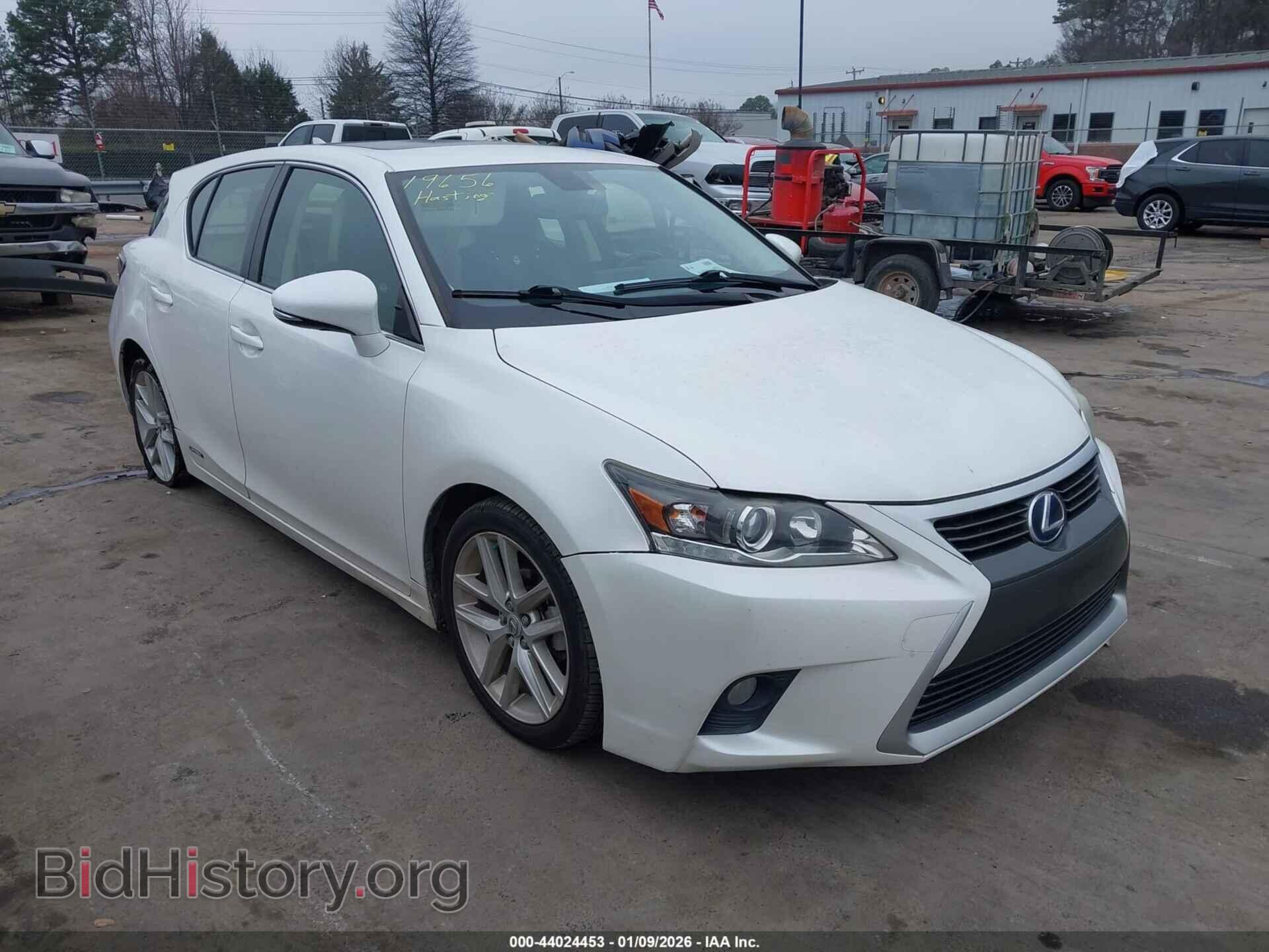 Photo JTHKD5BH0E2187554 - LEXUS CT 200H 2014