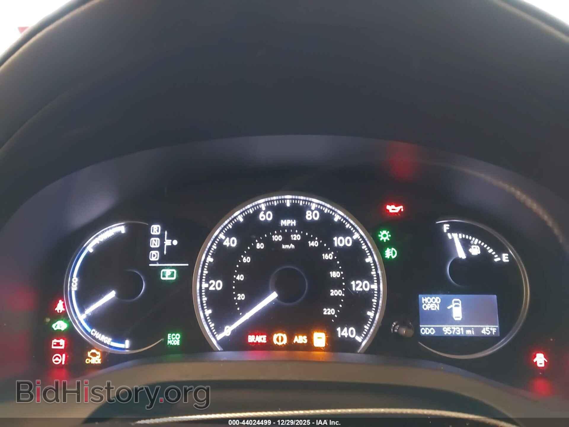 2012 LEXUS CT 200H - VIN: JTHKD5BHXC2105407 - Фото 7