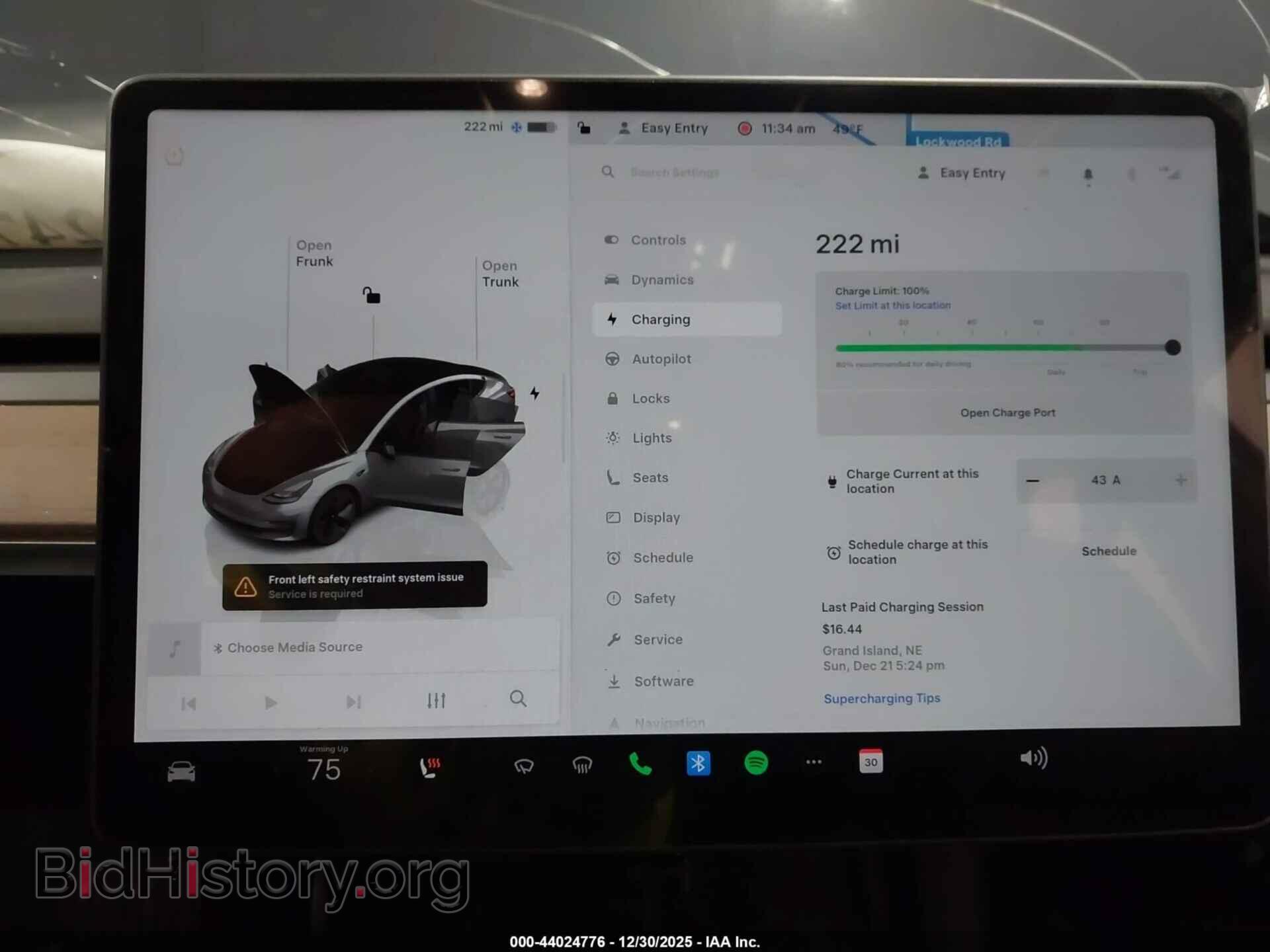 2023 TESLA MODEL 3 - VIN: 5YJ3E1EB2PF416352 - Фото 17