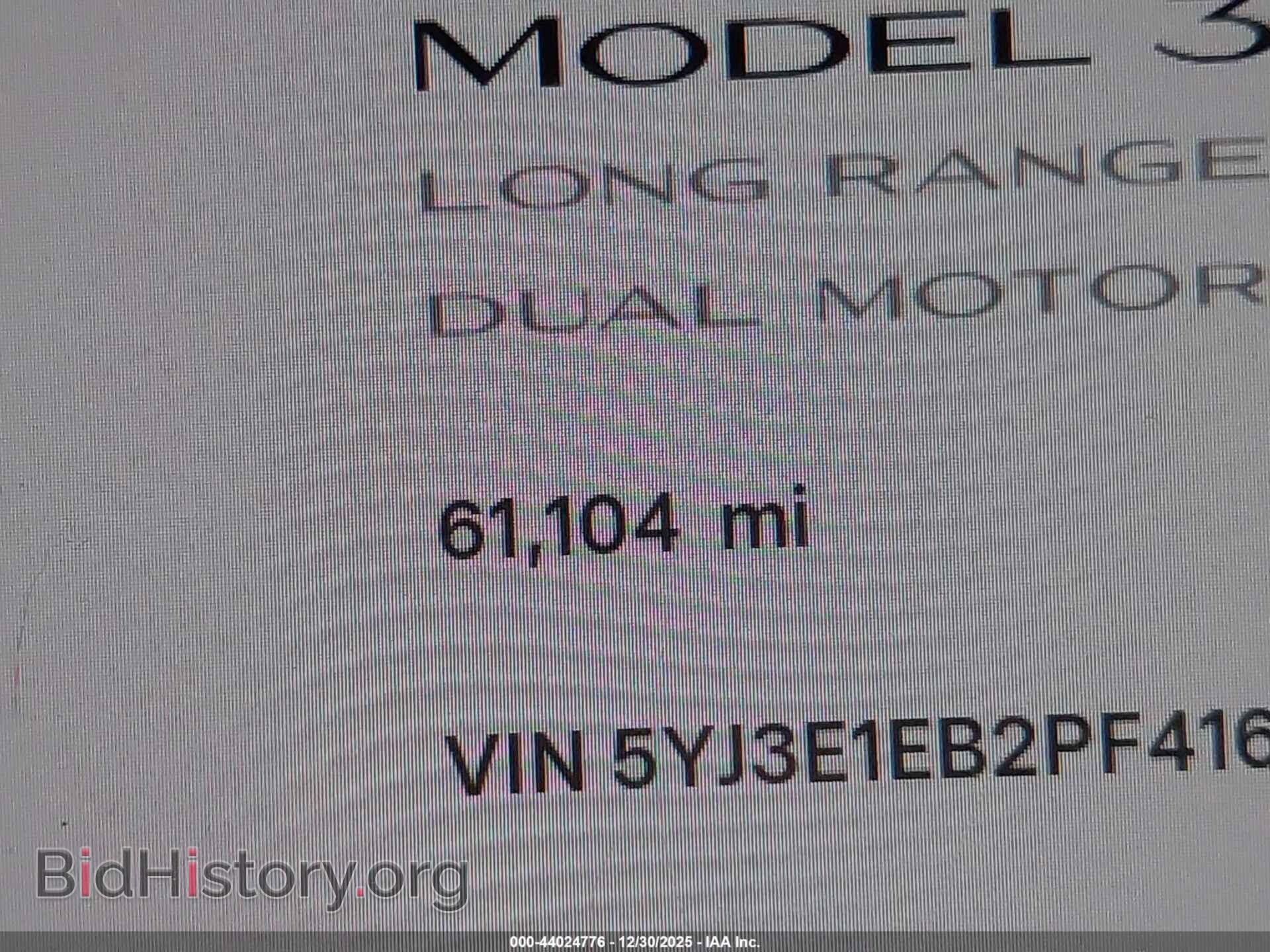 2023 TESLA MODEL 3 - VIN: 5YJ3E1EB2PF416352 - Фото 7