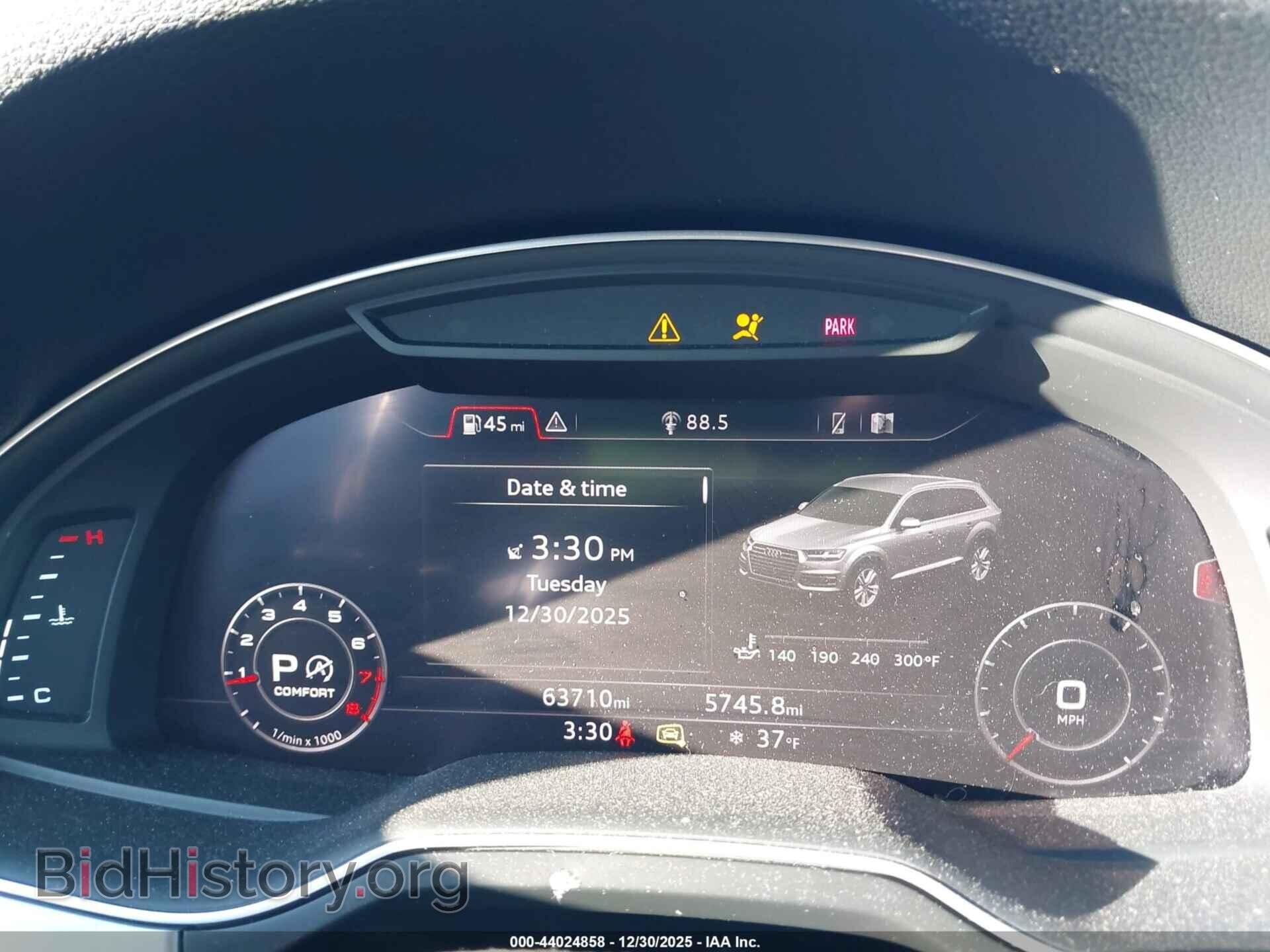 2019 AUDI Q7 - VIN: WA1LHAF7XKD031830 - Фото 7
