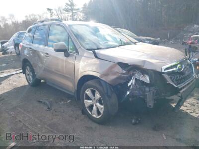 2016 Subaru FORESTER 2.5I Limited, светло-коричневый — VIN JF2SJARC9GH448811, IAAI