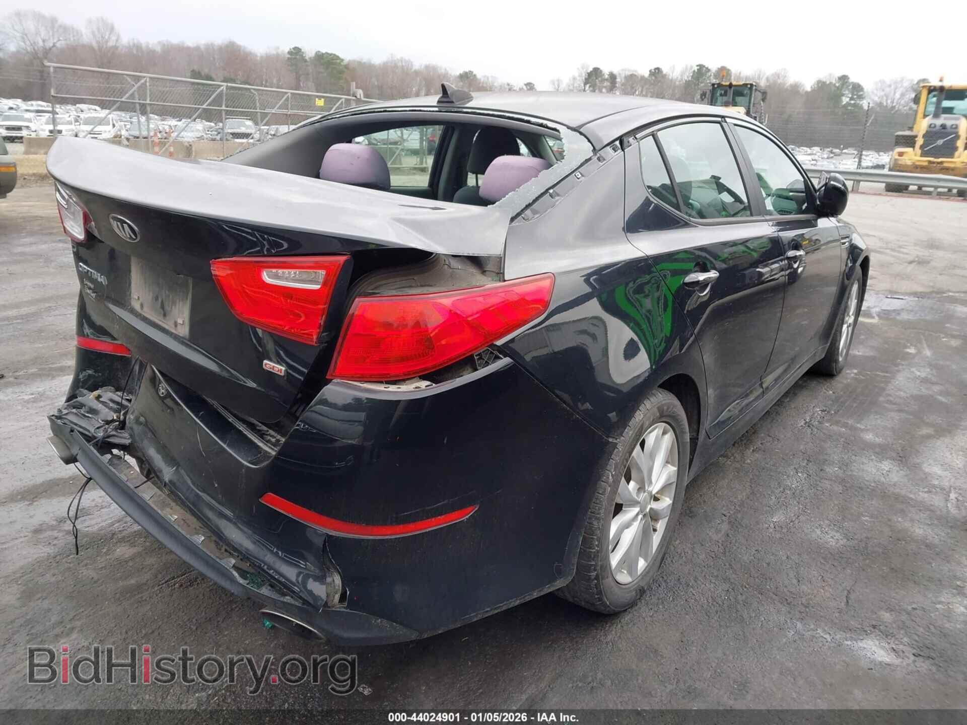 2015 KIA OPTIMA - VIN: 5XXGM4A75FG470084 - Фото 4