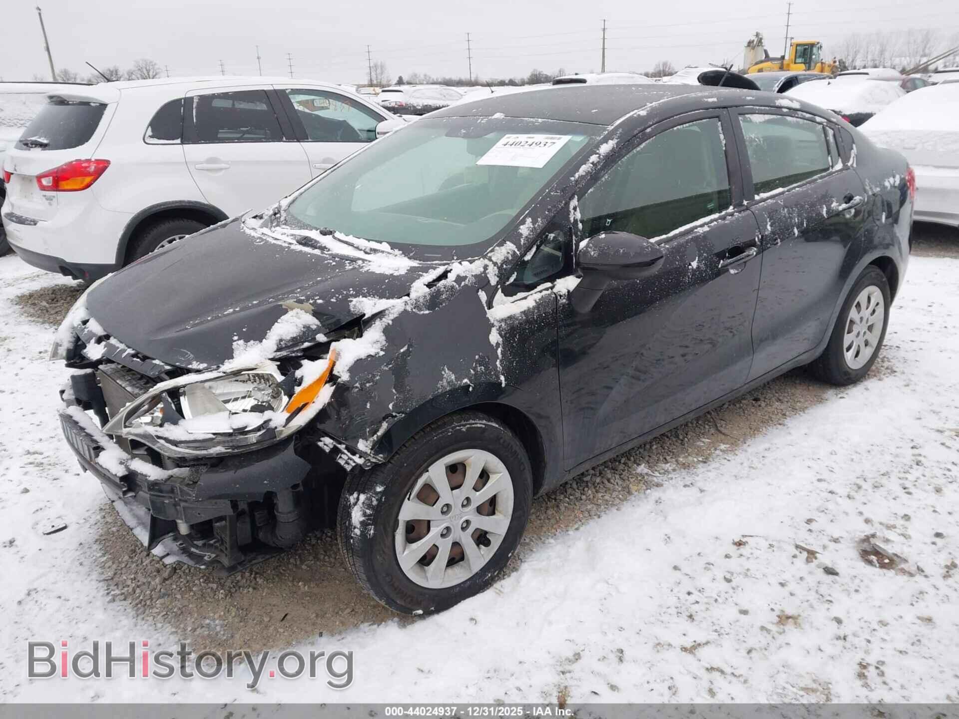 2013 KIA RIO - VIN: KNADM4A33D6198837 - Фото 2